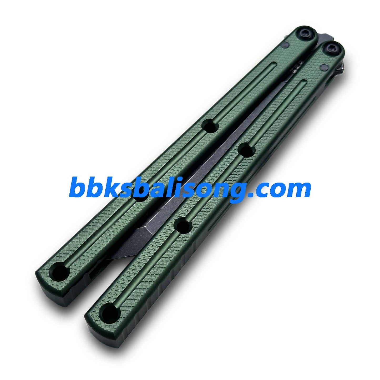 New Baliplus Krake Raken (Kraken) V2.5 Live Blade / False Edge Blade Balisong Clone