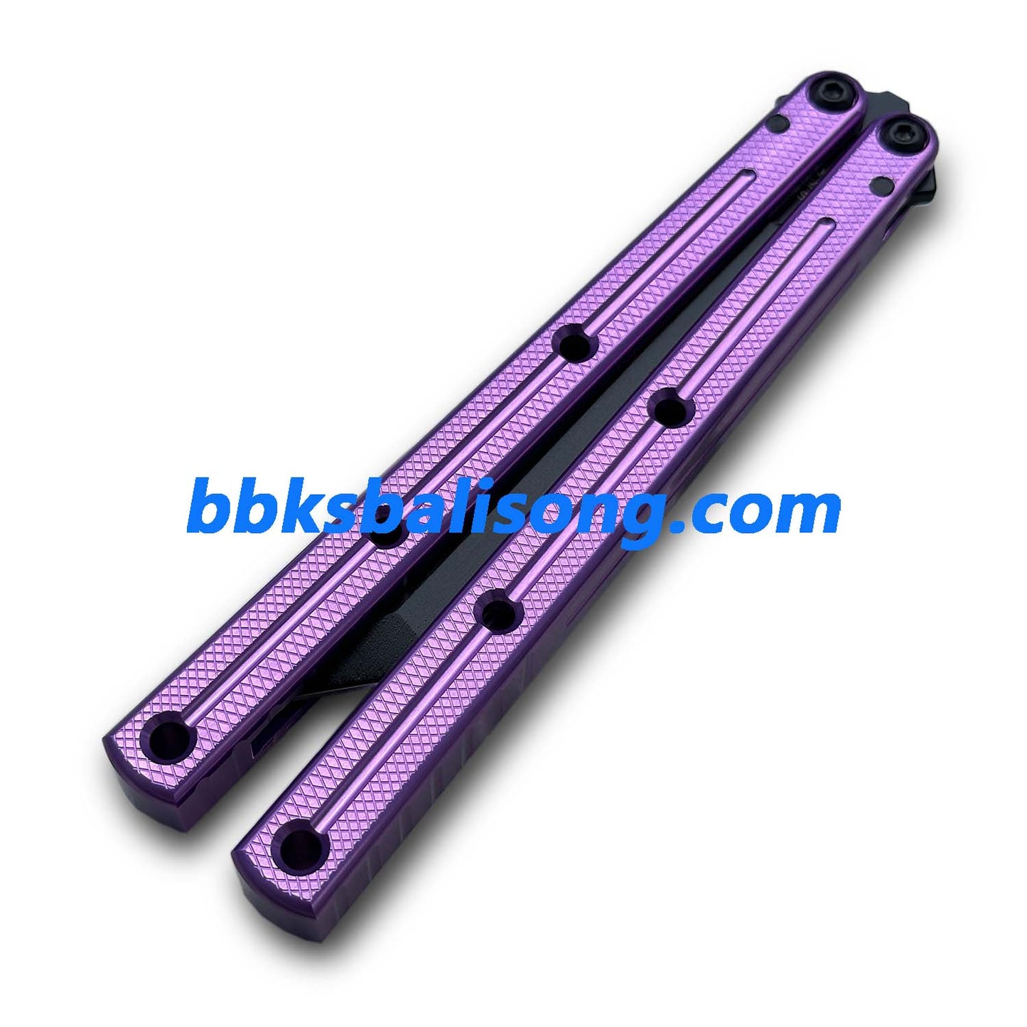 New Baliplus Krake Raken (Kraken) V2.5 Live Blade / False Edge Blade Balisong Clone