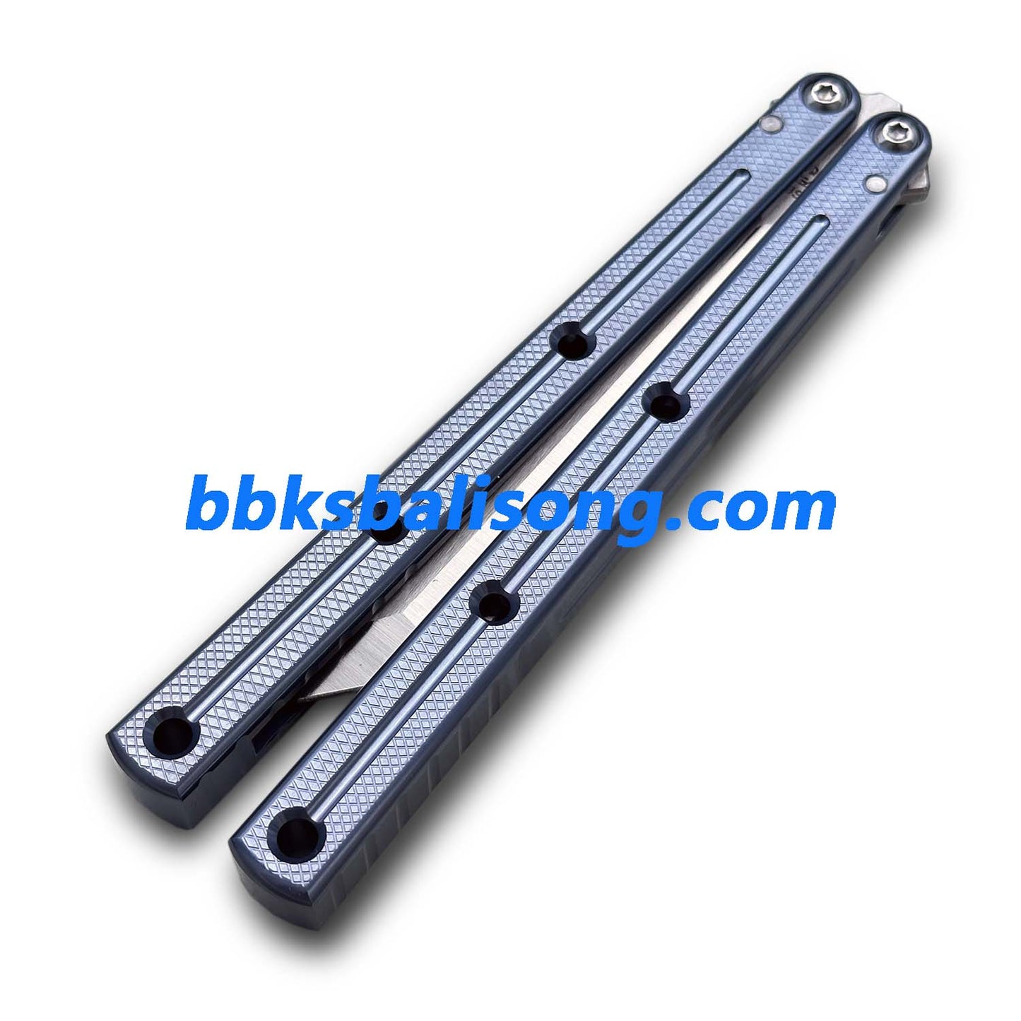 New Baliplus Krake Raken (Kraken) V2.5 Live Blade / False Edge Blade Balisong Clone