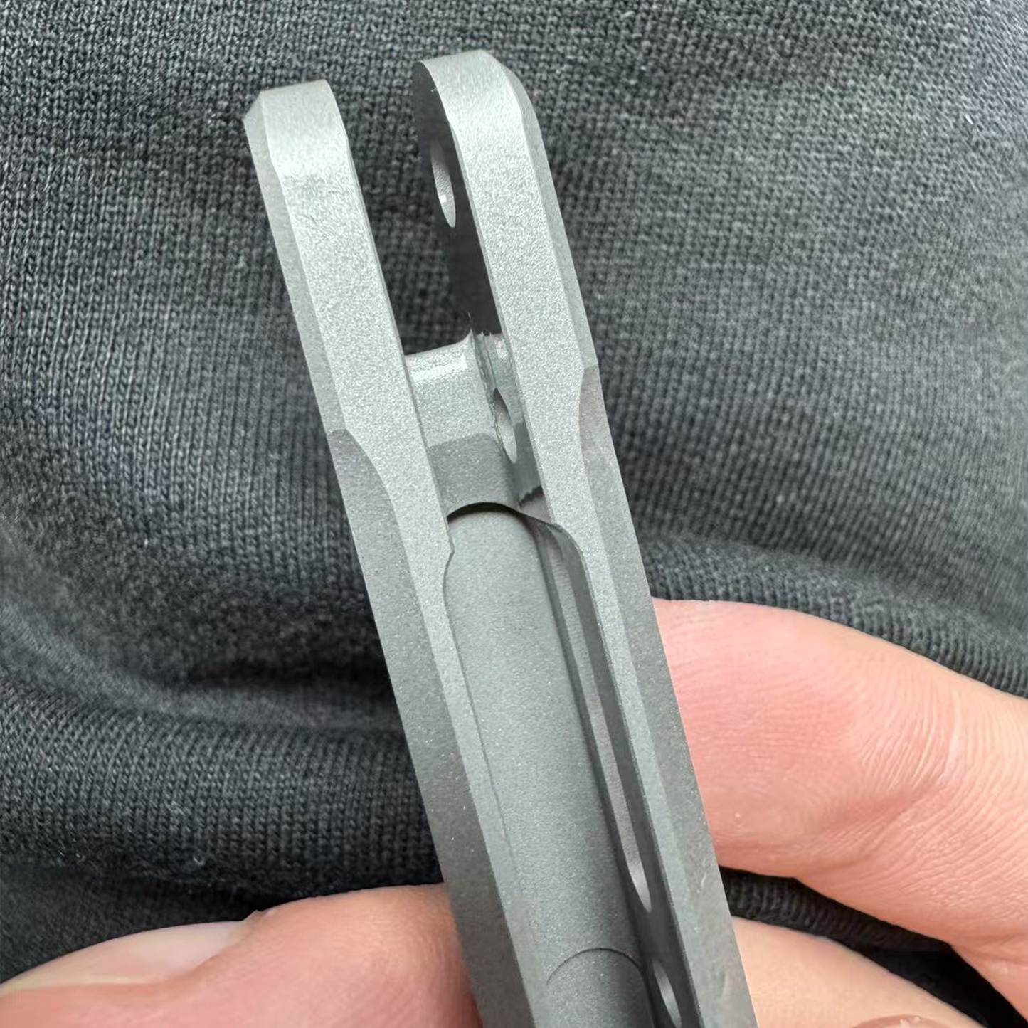 ZunMade New Monarch V1 Balisong Clone Titanium Handle Bushings System