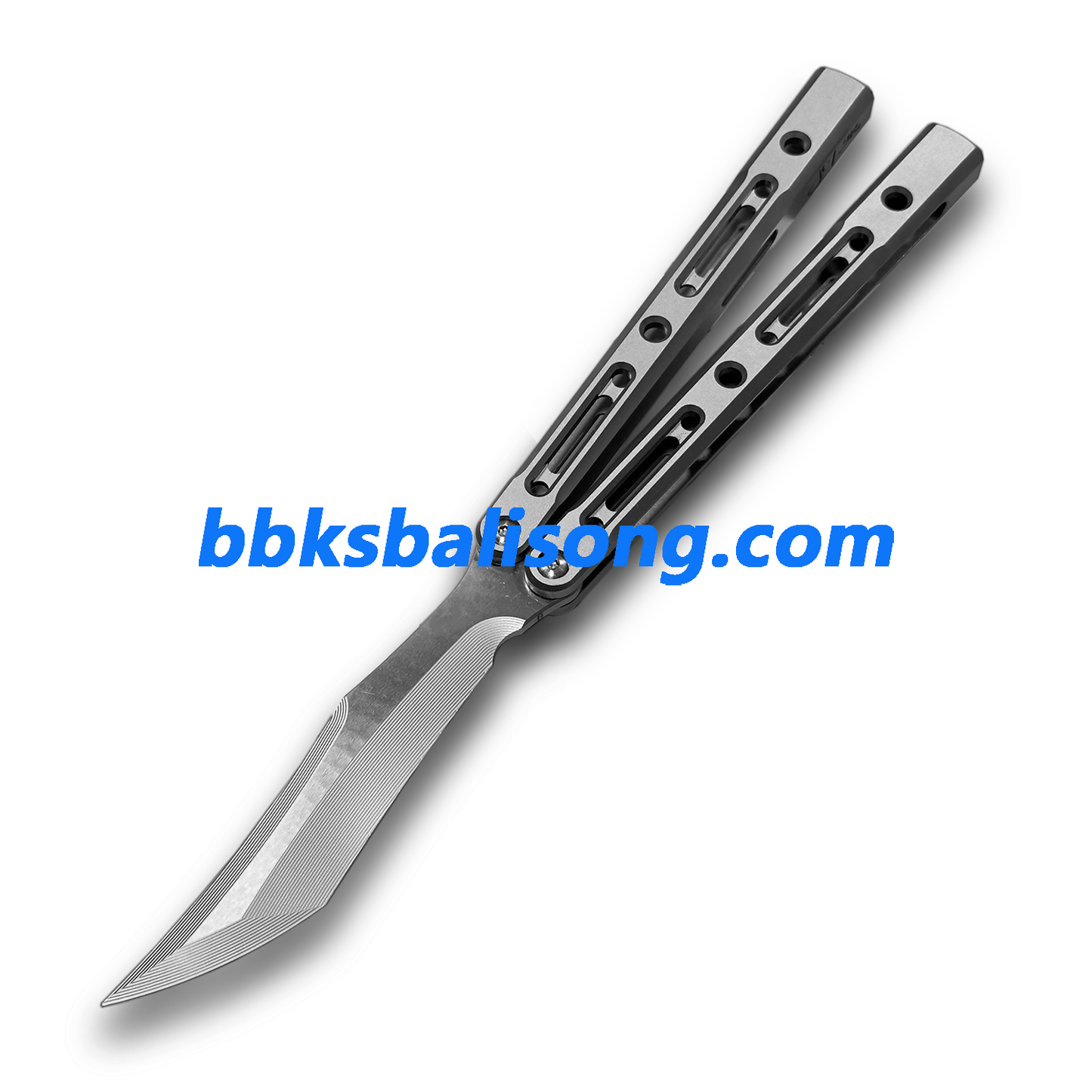 ZunMade New Monarch V1 Balisong Clone Titanium Handle Bushings System