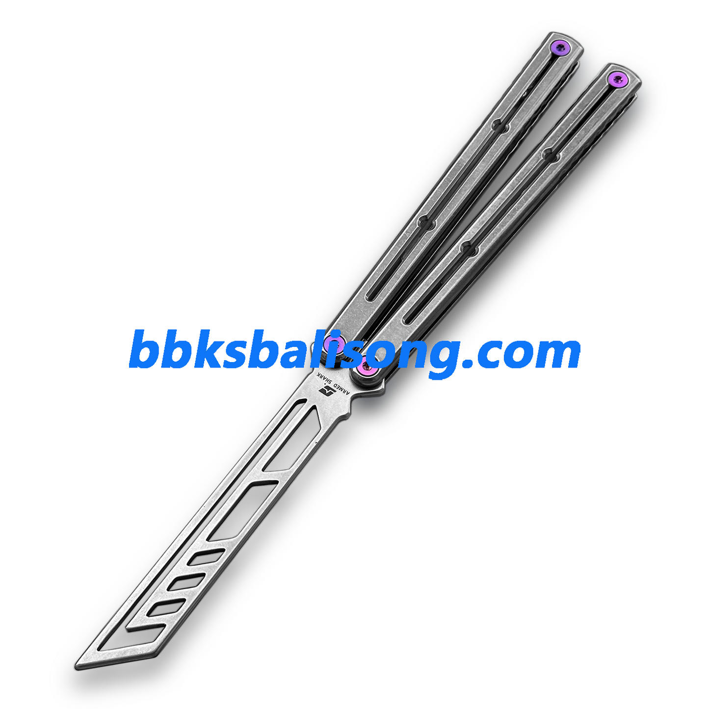New ARMED SHARK Titanium Kraken V3 Balisong Trainer Clone