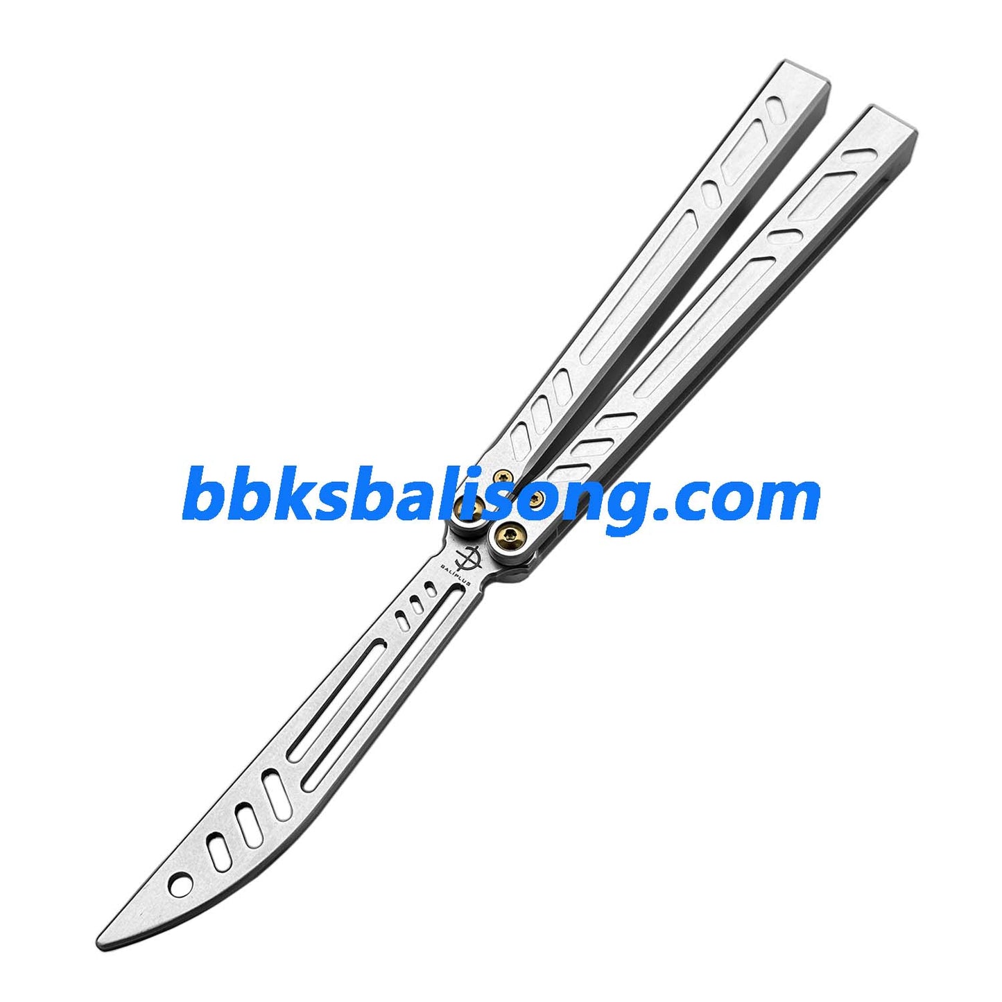 New Baliplus Barebones Balisong Clone 7075 Aluminum Channel Handle