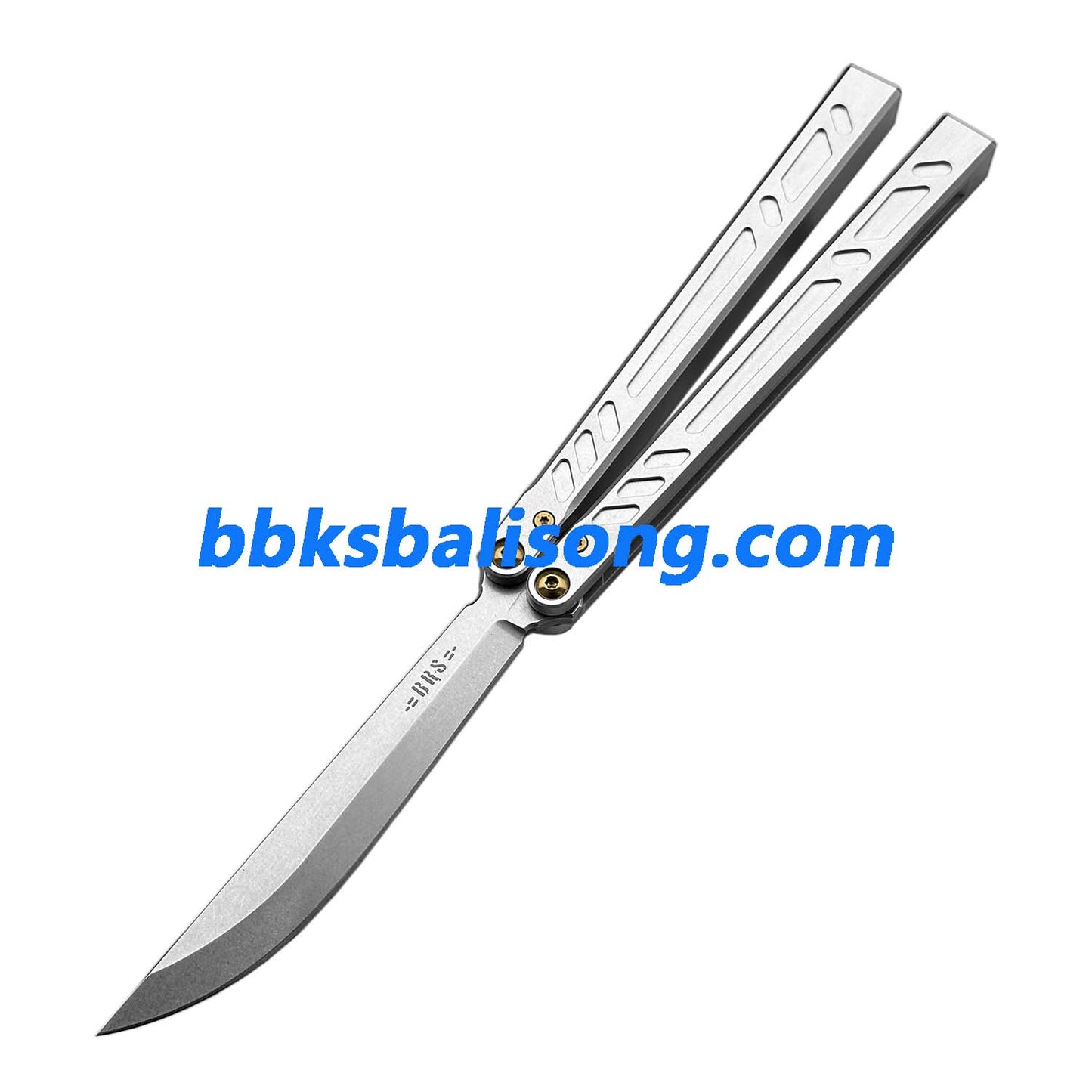 New Baliplus Barebones Balisong Clone 7075 Aluminum Channel Handle