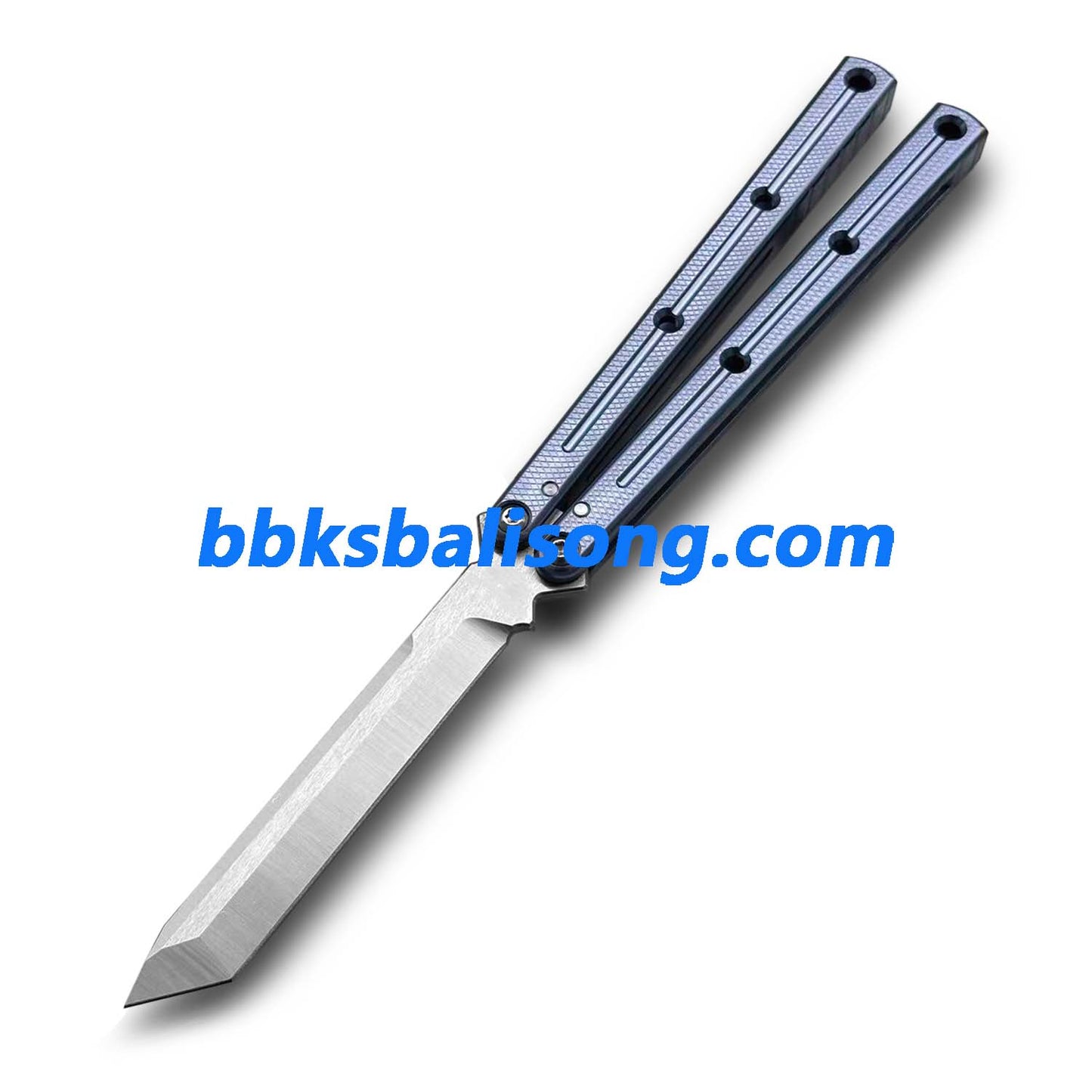 New Baliplus Krake Raken (Kraken) V2.5 Live Blade / False Edge Blade Balisong Clone