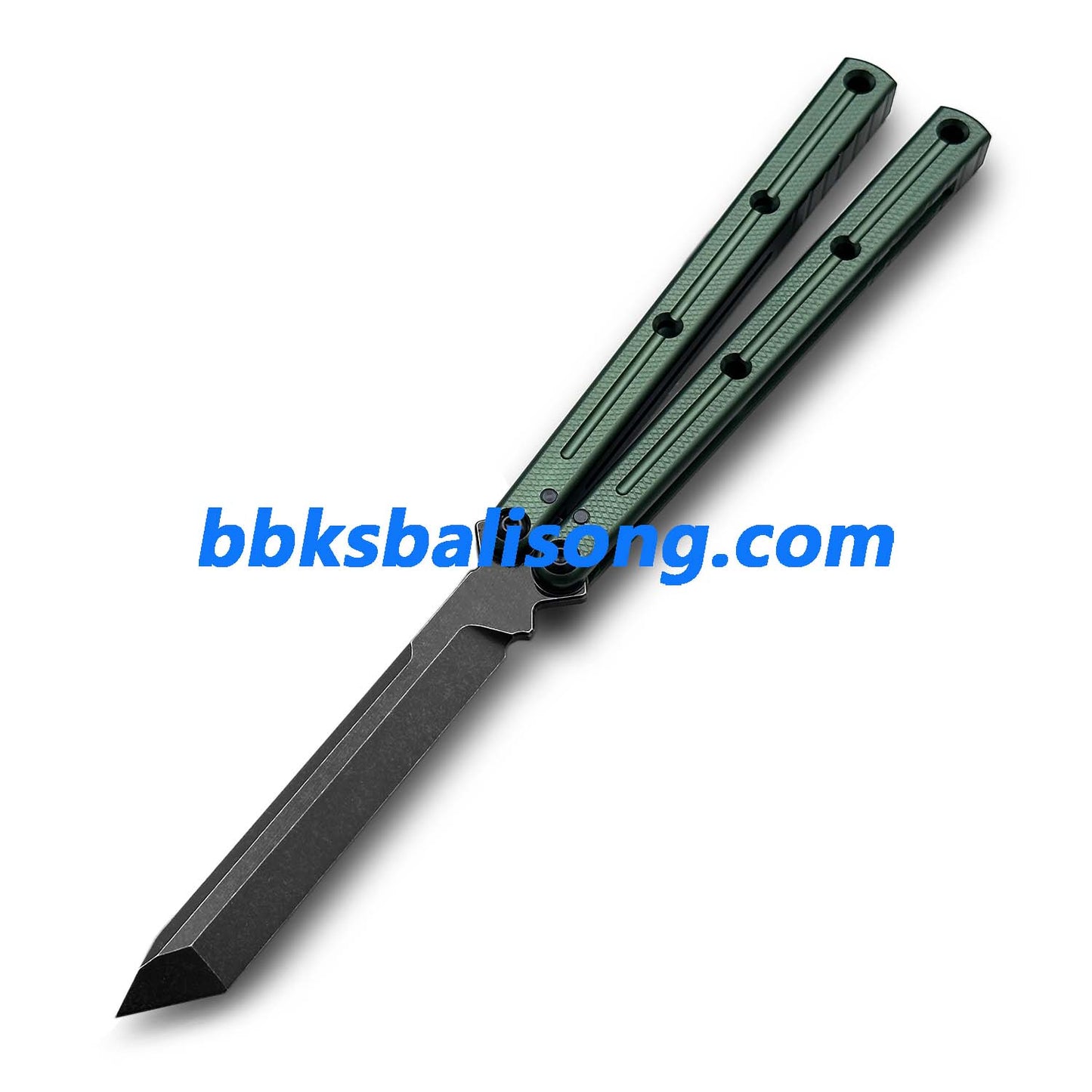 New Baliplus Krake Raken (Kraken) V2.5 Live Blade / False Edge Blade Balisong Clone