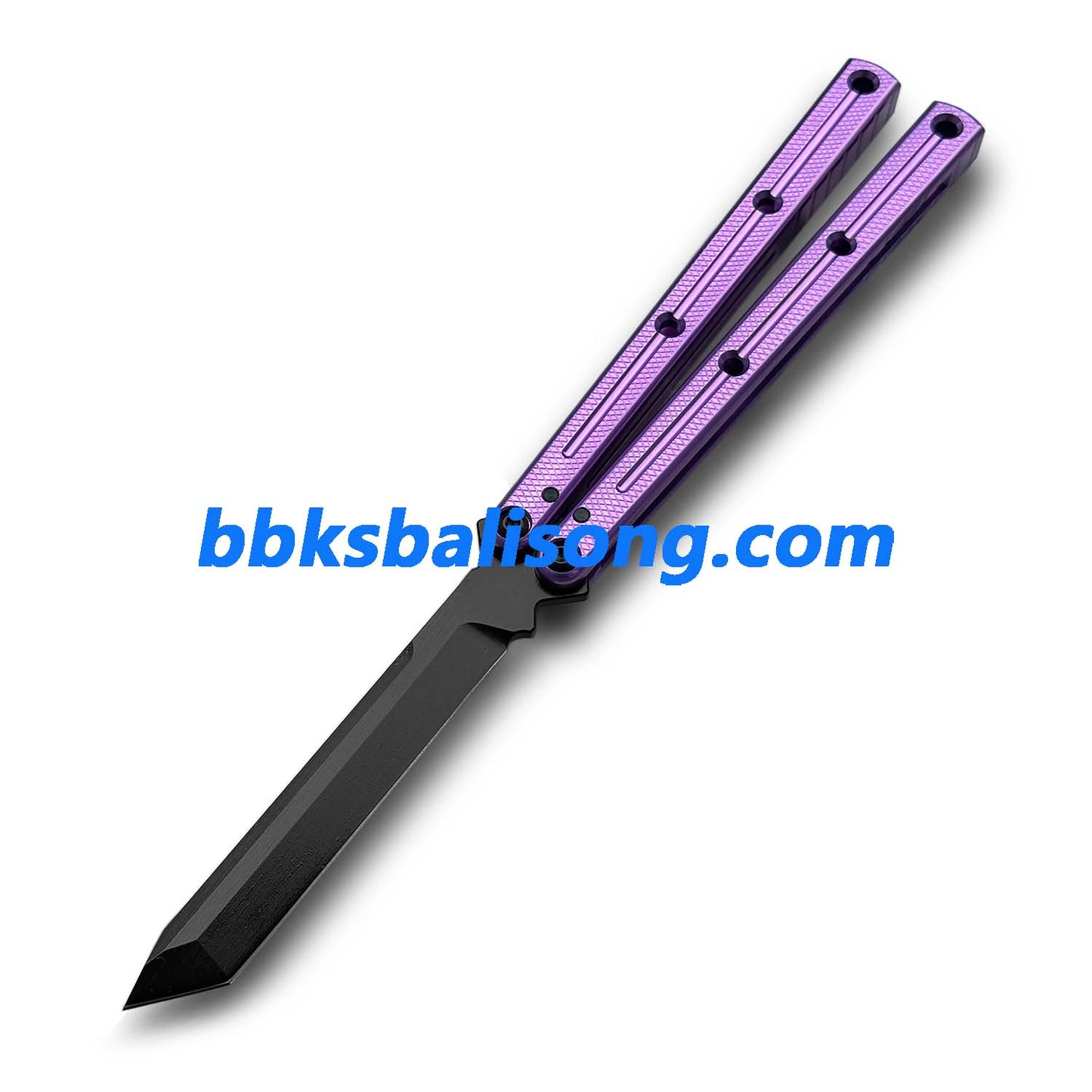 New Baliplus Krake Raken (Kraken) V2.5 Live Blade / False Edge Blade Balisong Clone