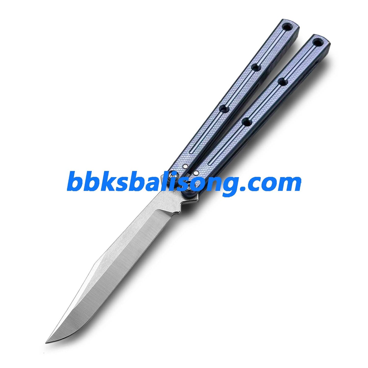 New Baliplus Krake Raken (Kraken) V2.5 Live Blade / False Edge Blade Balisong Clone