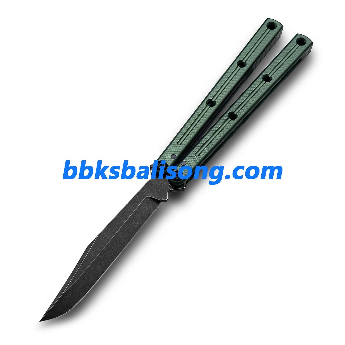 New Baliplus Krake Raken (Kraken) V2.5 Live Blade / False Edge Blade Balisong Clone