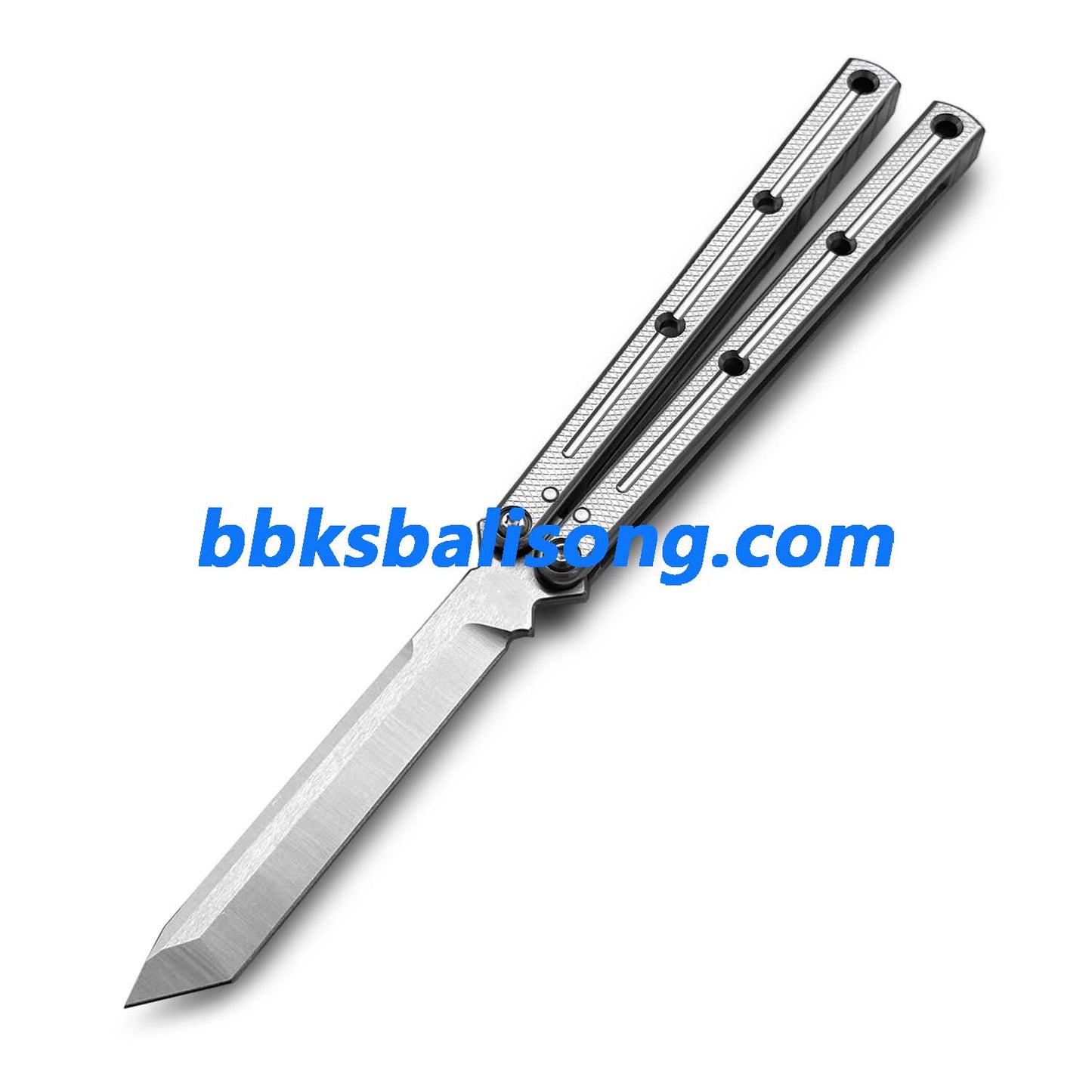 New Baliplus Krake Raken (Kraken) V2.5 Live Blade / False Edge Blade Balisong Clone