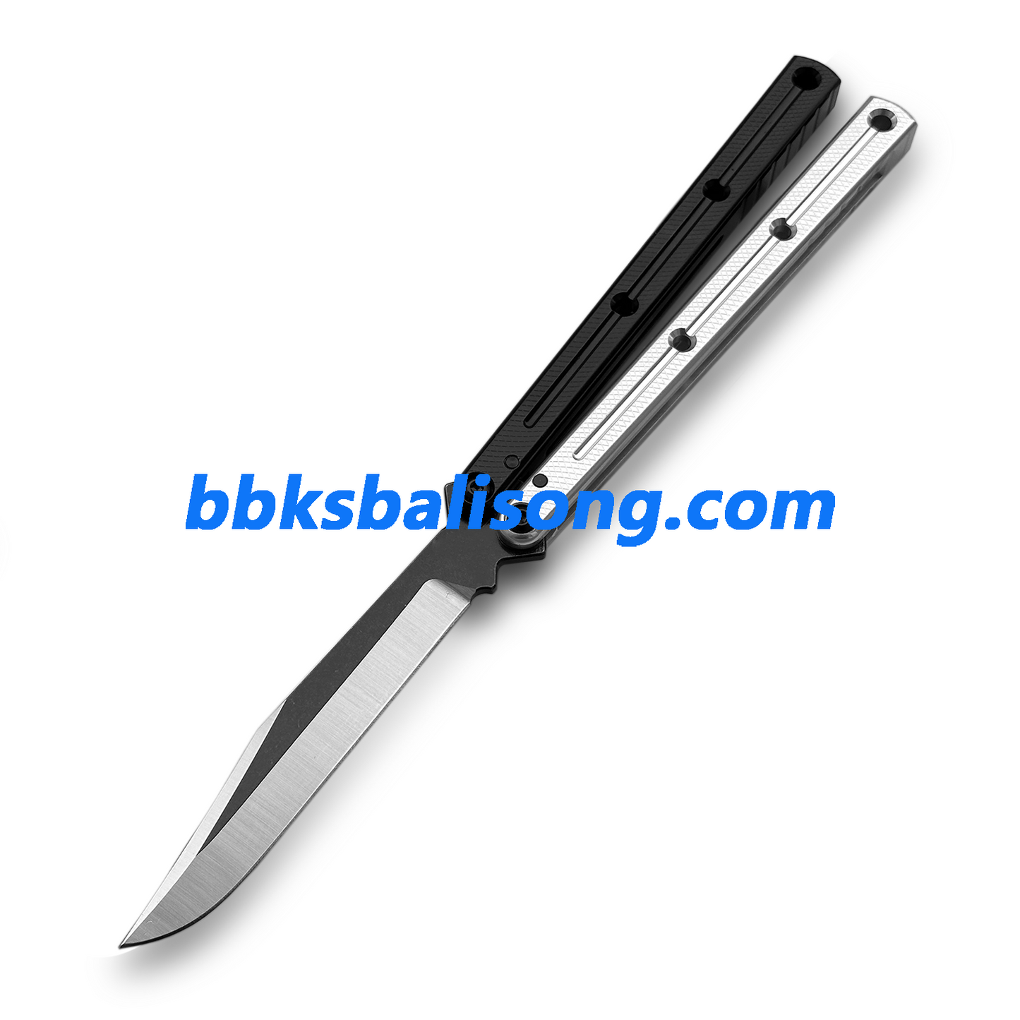 New Baliplus Krake Raken (Kraken) V2.5 Live Blade / False Edge Blade Balisong Clone