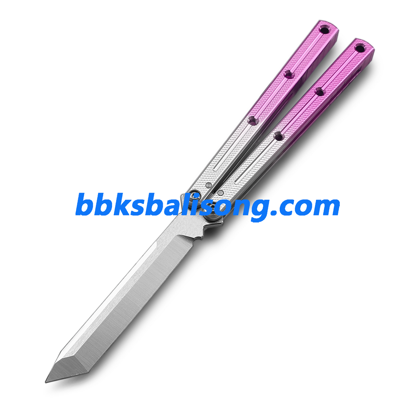 New Baliplus Krake Raken (Kraken) V2.5 Live Blade / False Edge Blade Balisong Clone