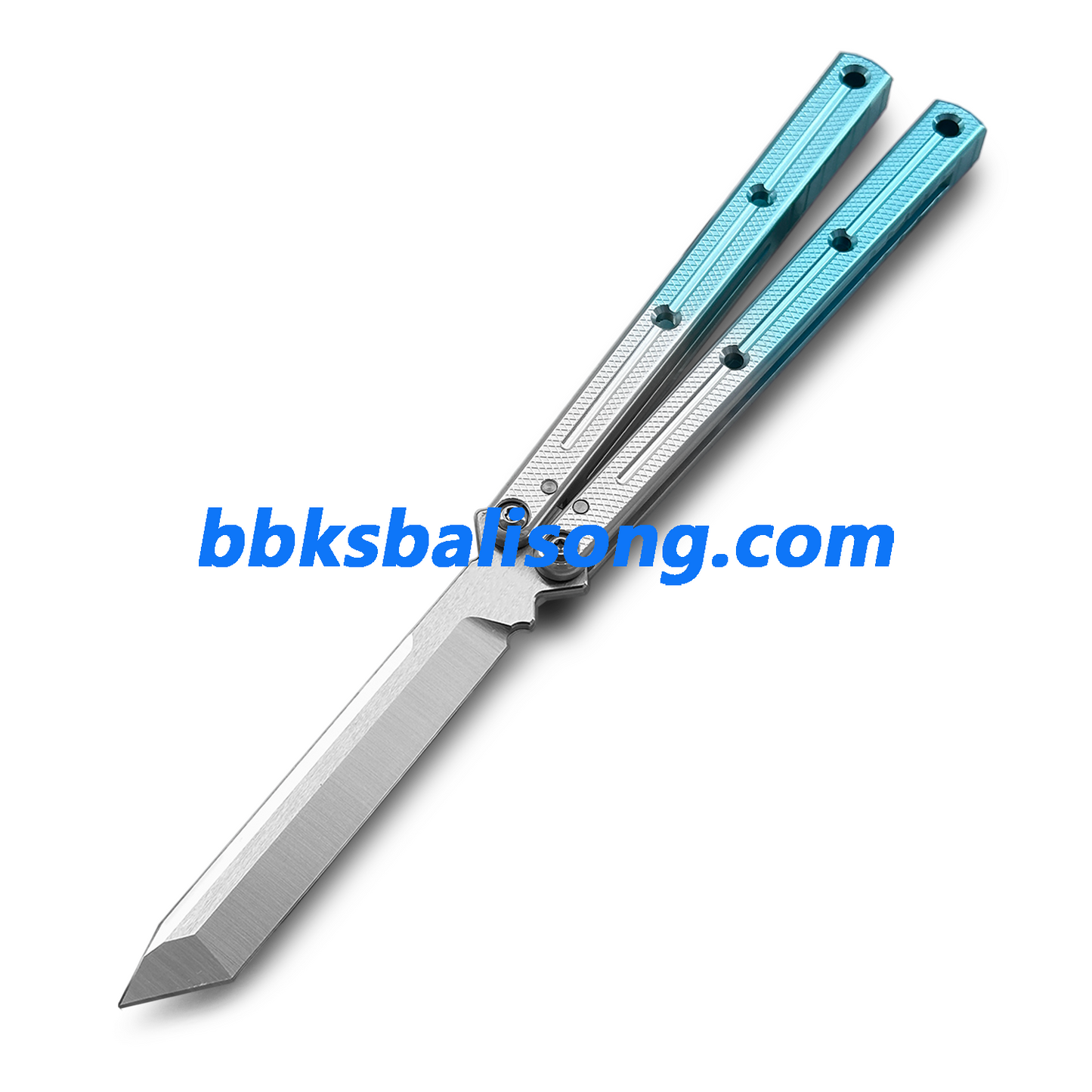 New Baliplus Krake Raken (Kraken) V2.5 Live Blade / False Edge Blade Balisong Clone