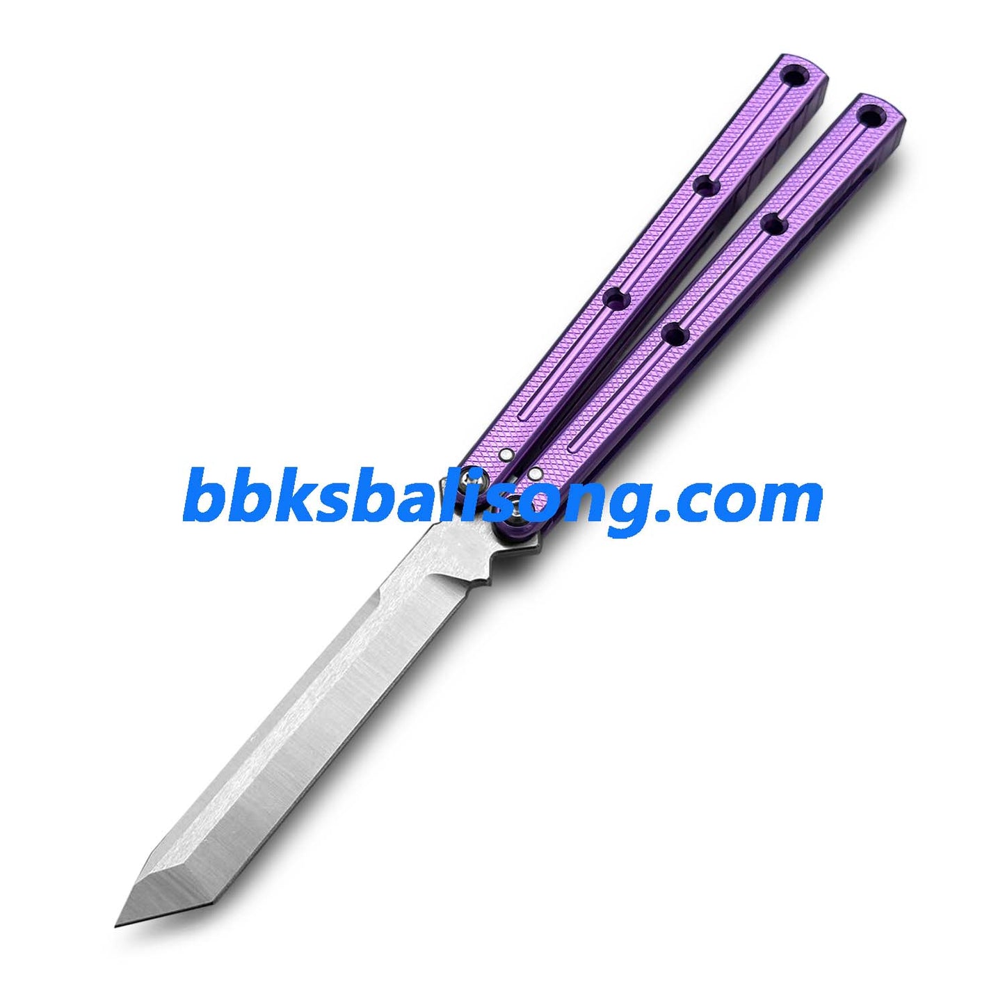New Baliplus Krake Raken (Kraken) V2.5 Live Blade / False Edge Blade Balisong Clone