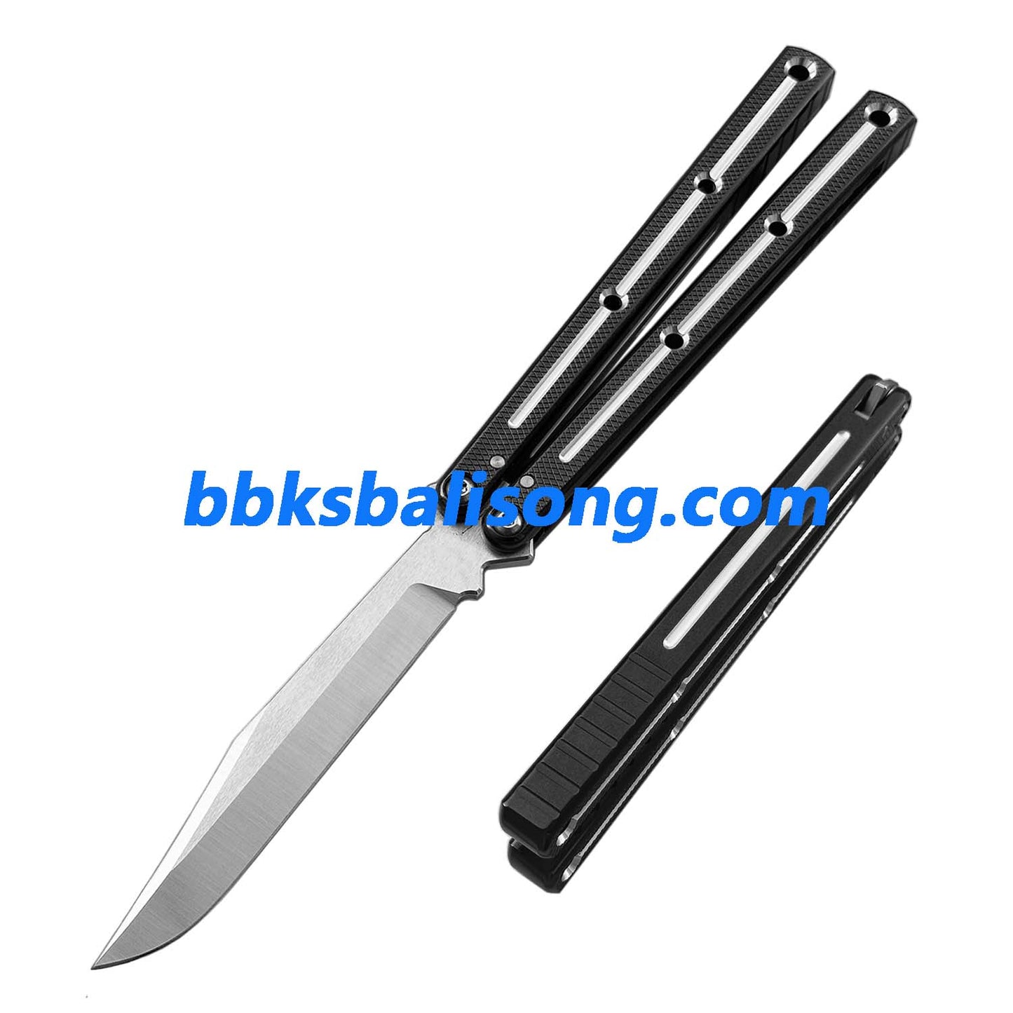 New Baliplus Krake Raken (Kraken) V2.5 Live Blade / False Edge Blade Balisong Clone