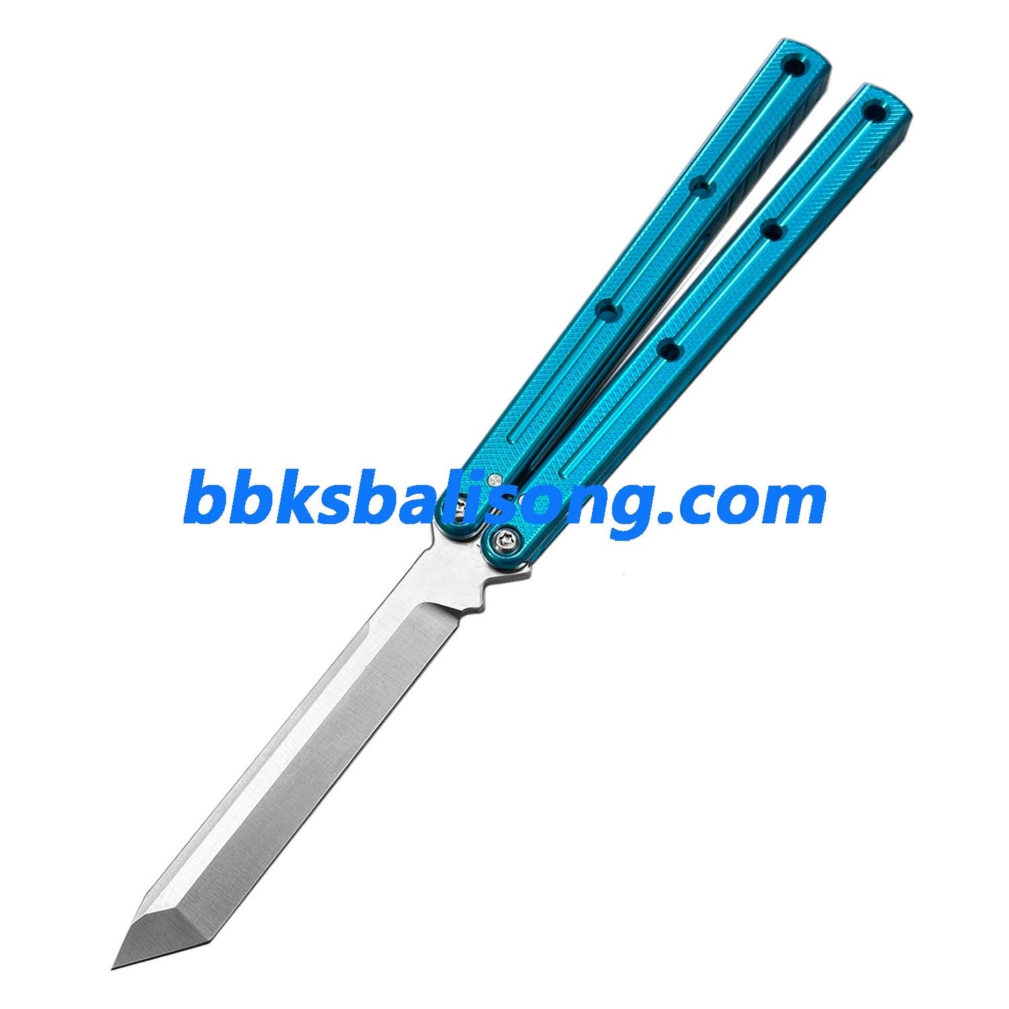 New Baliplus Krake Raken (Kraken) V3 Live Blade / False Edge Blade Balisong Clone