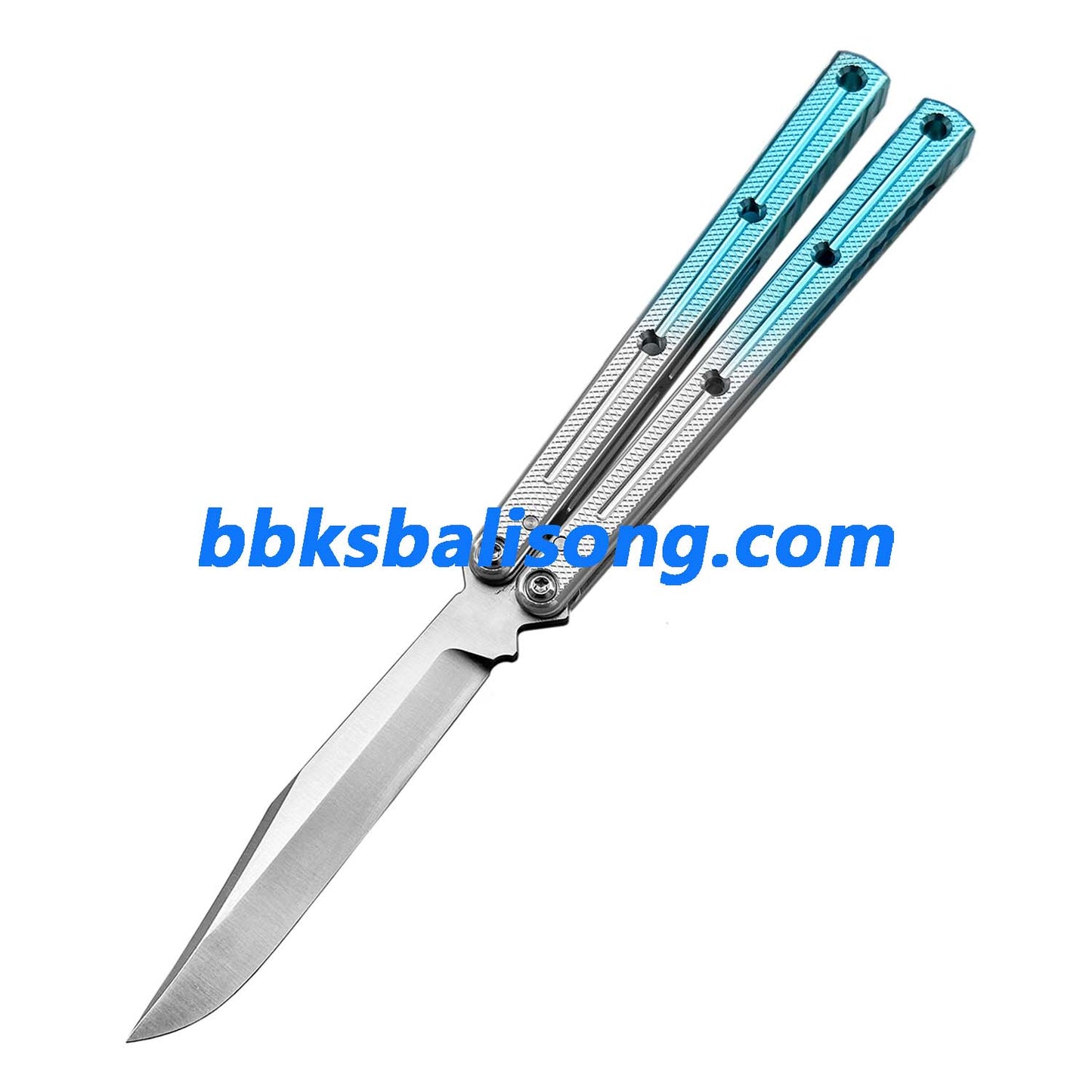 New Baliplus Krake Raken (Kraken) V3 Live Blade / False Edge Blade Balisong Clone
