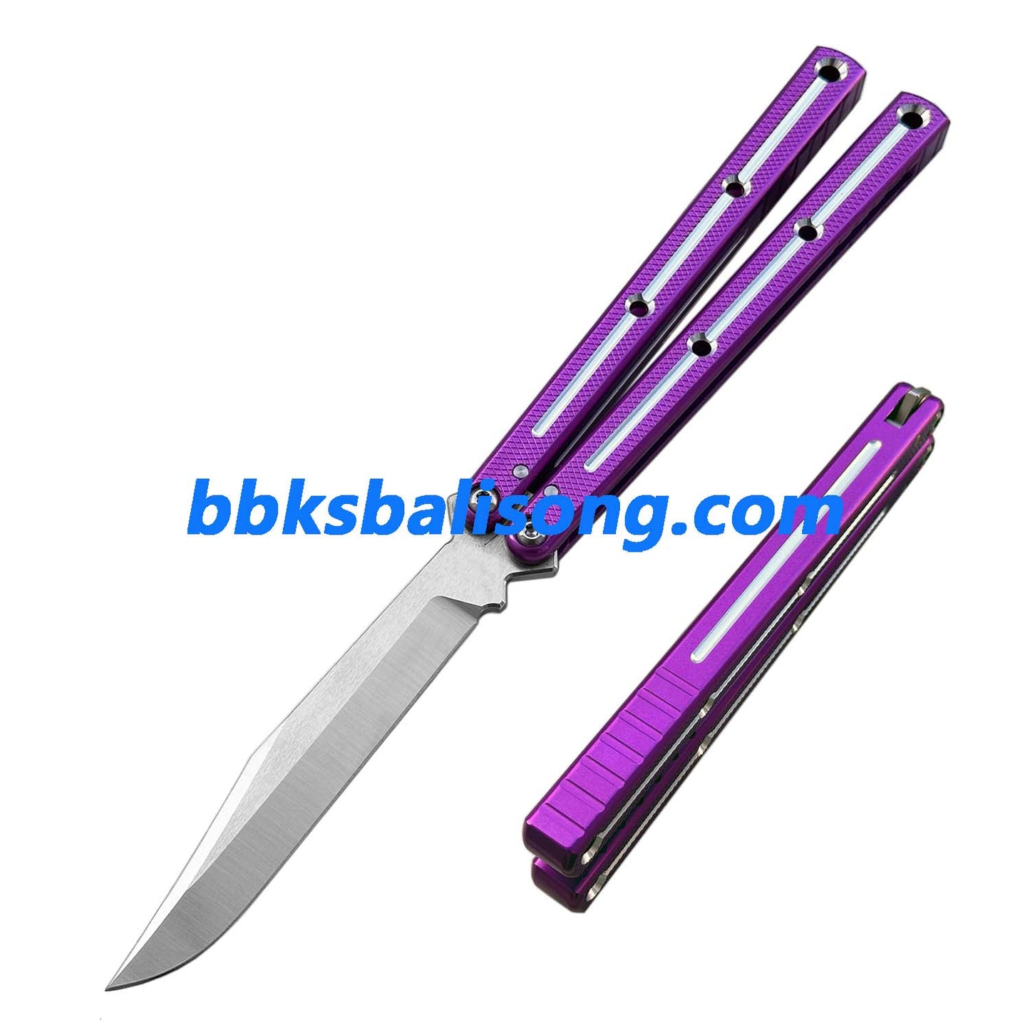 New Baliplus Krake Raken (Kraken) V2.5 Live Blade / False Edge Blade Balisong Clone