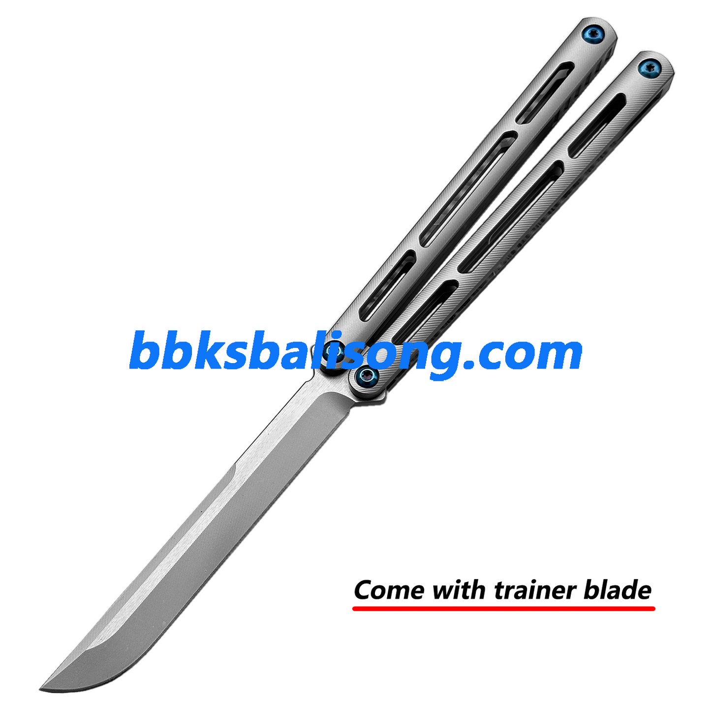 Baliplus Tsunami V4 Balisong Clone Titanium Handle Bushings System