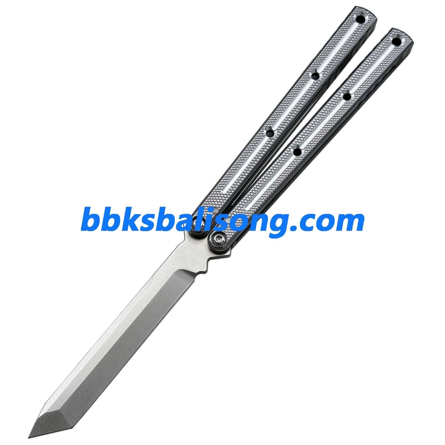 New Baliplus Kraken V3 Live Balisong Clone 7075 Glossy Handle