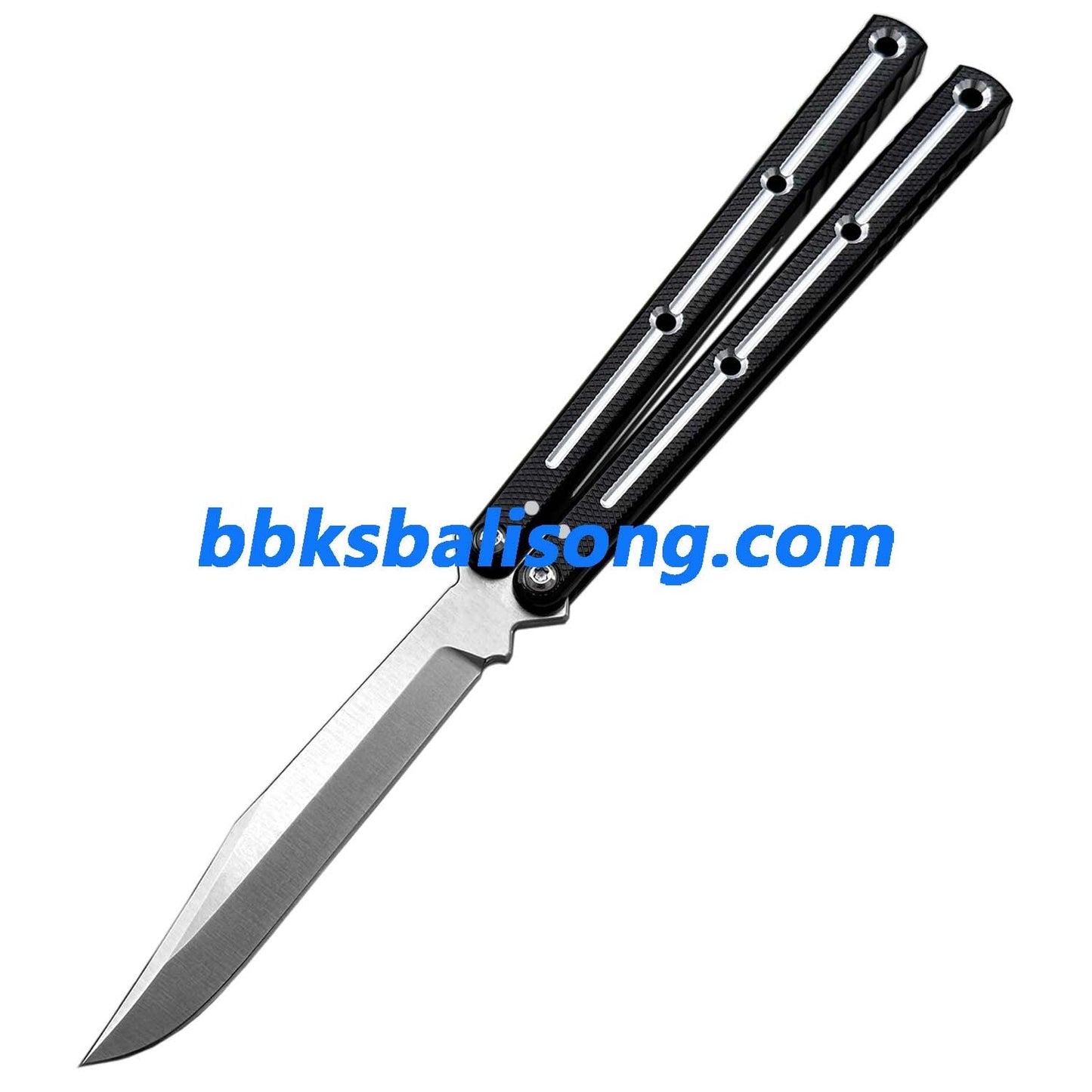 New Baliplus Kraken V3 Live Balisong Clone 7075 Glossy Handle