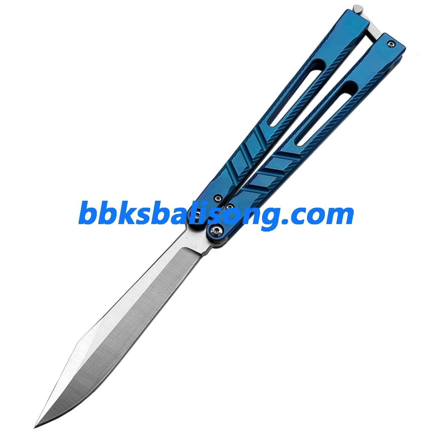 New Theone Channel Alpha Beast (CHAB) V2 Balisong Clone Titanium Handle