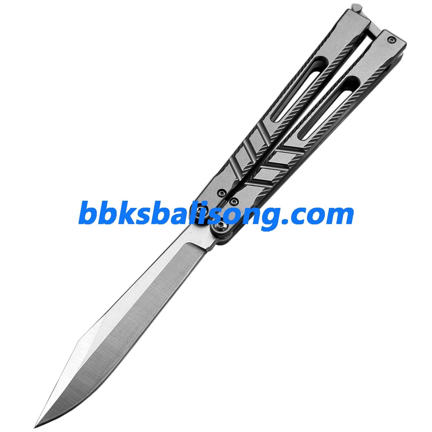 New Theone Channel Alpha Beast (CHAB) V2 Balisong Clone Titanium Handle