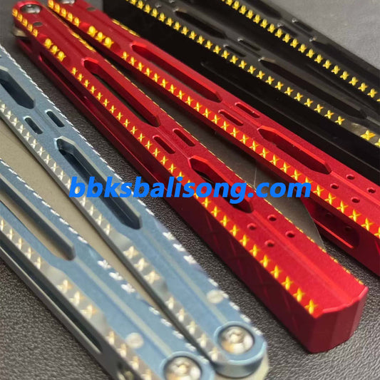 Porcuedge Eaves-Ling xi Original Authentic Balisong Aluminum Handle