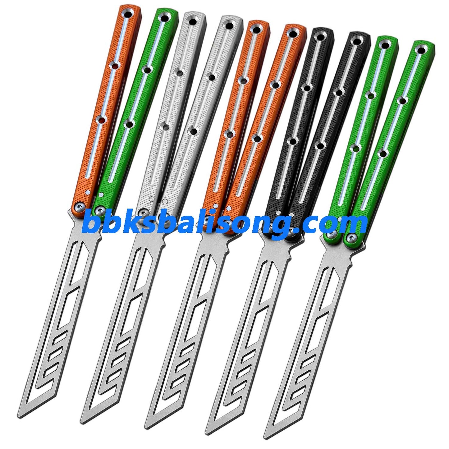 TOUCH TIMES Kraken V3 Balisong Clone 6061 Aluminum Handle