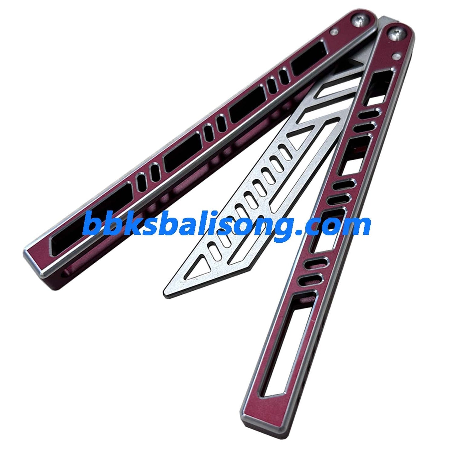 TOUCH TIMES Megalodon Balisong Clone 7075 Aluminum Handle