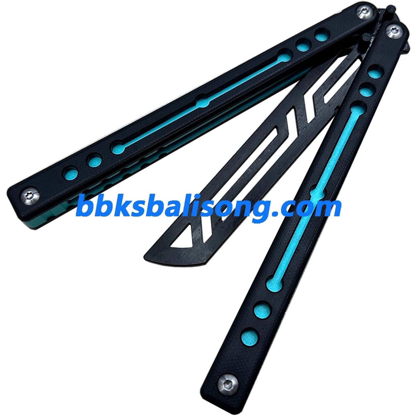 TOUCH TIMES Nautilus V2 Balisong Clone G10+6061 Aluminum Handle