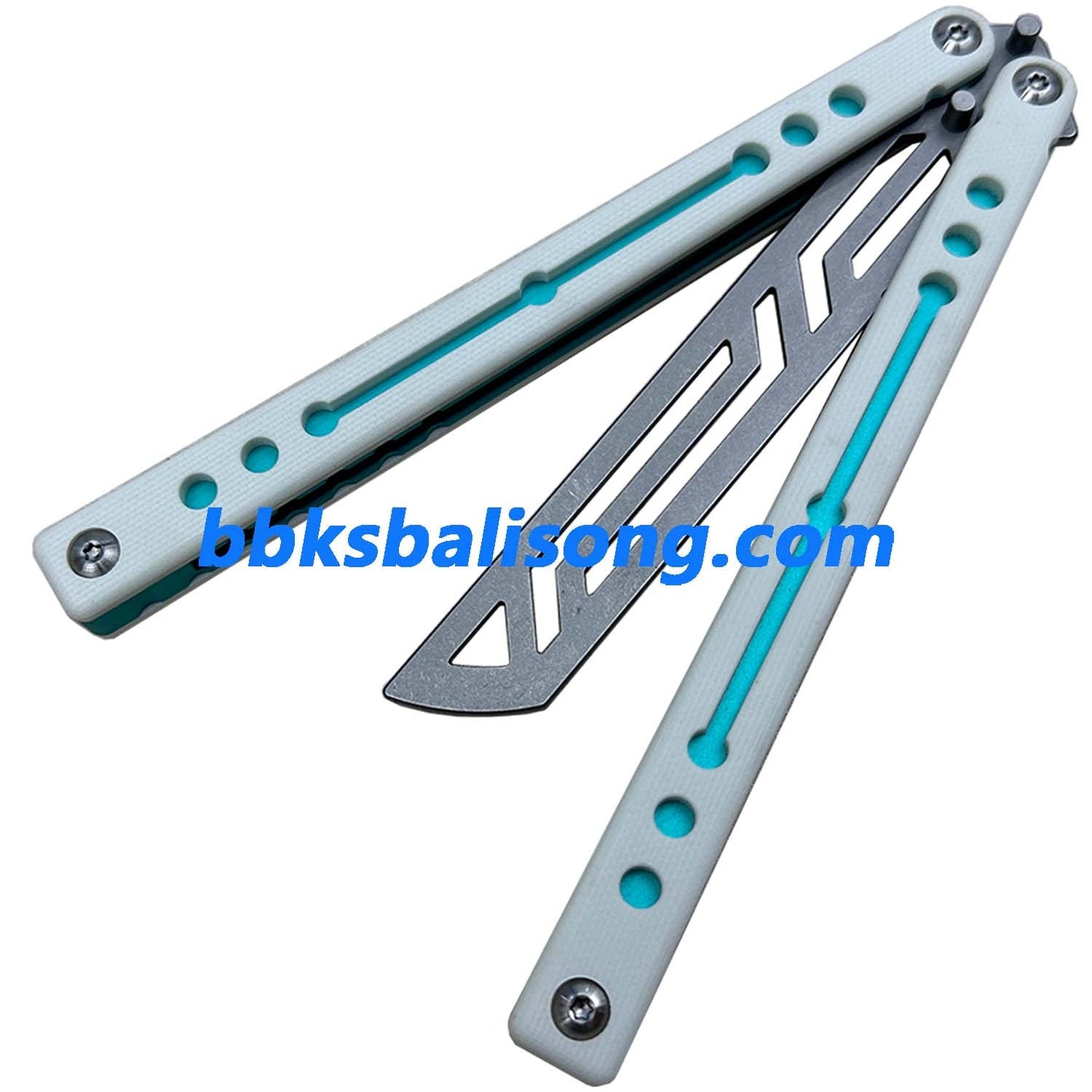 TOUCH TIMES Nautilus V2 Balisong Clone G10+6061 Aluminum Handle