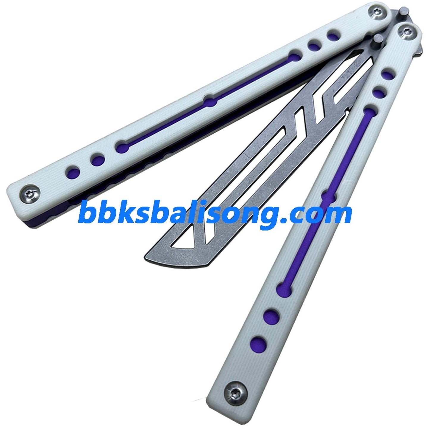 TOUCH TIMES Nautilus V2 Balisong Clone G10+6061 Aluminum Handle