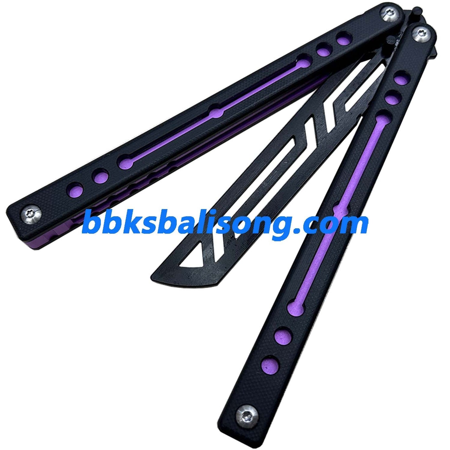 TOUCH TIMES Nautilus V2 Balisong Clone G10+6061 Aluminum Handle