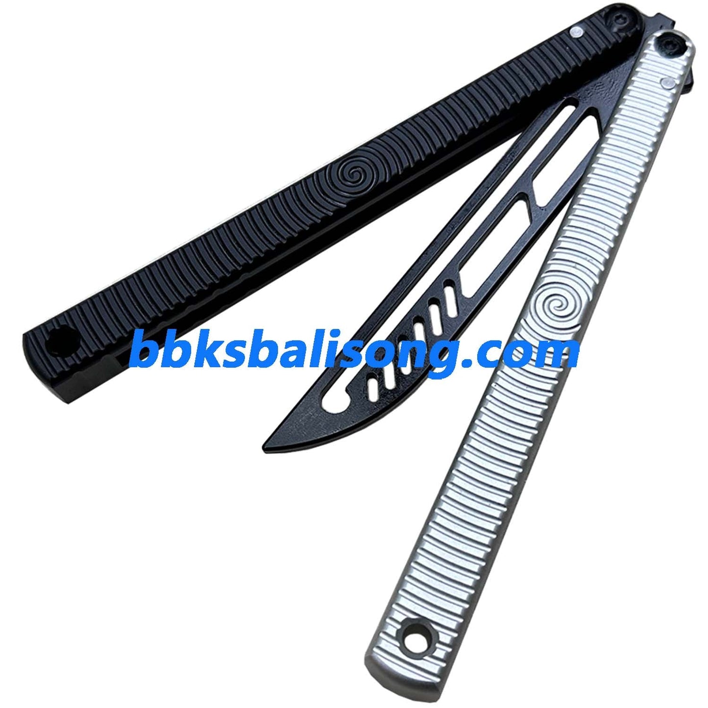 TOUCH TIMES Spiral Kraken V2.5 Balisong Clone 6061 Aluminum Speed Channel handle