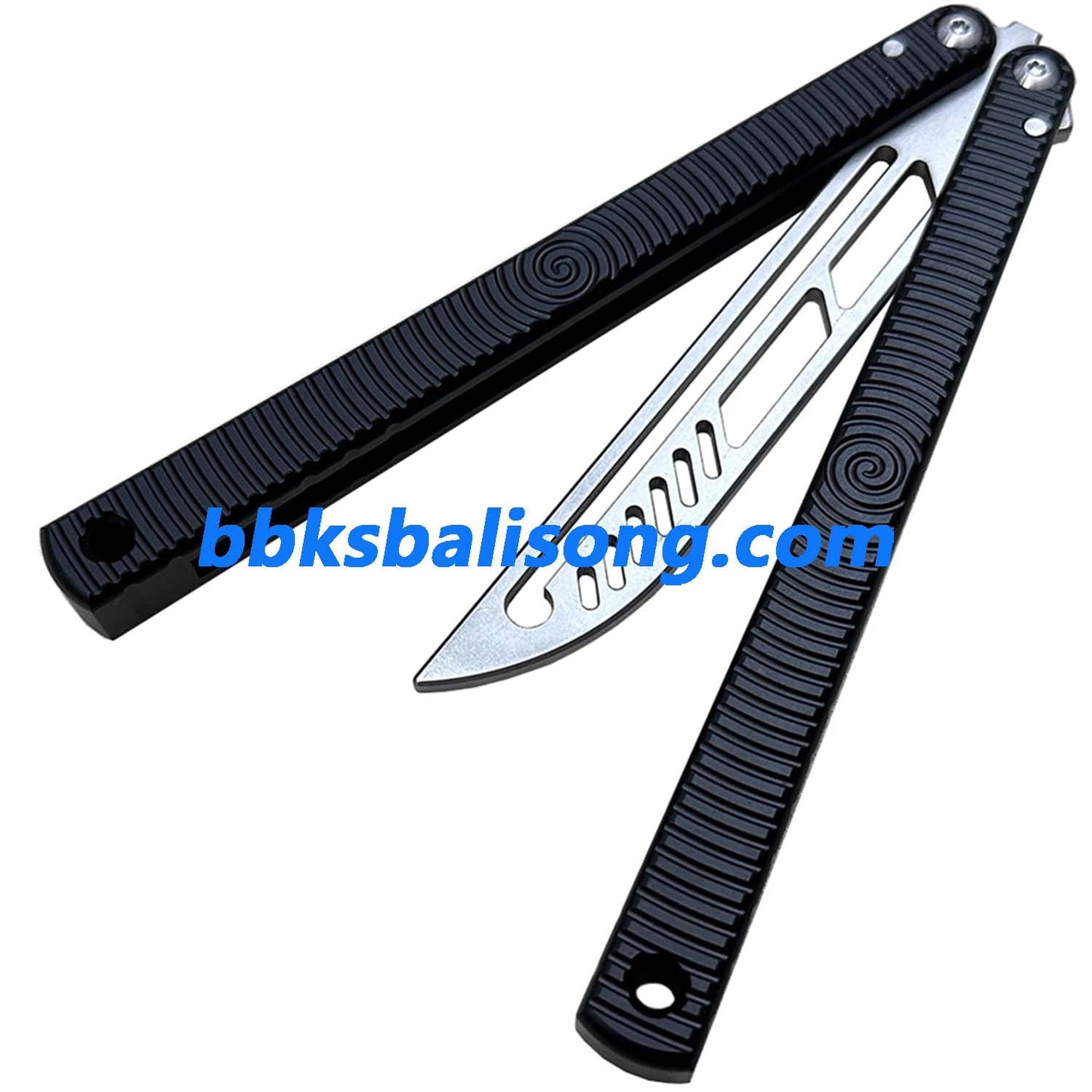 TOUCH TIMES Spiral Kraken V2.5 Balisong Clone 6061 Aluminum Speed Channel handle