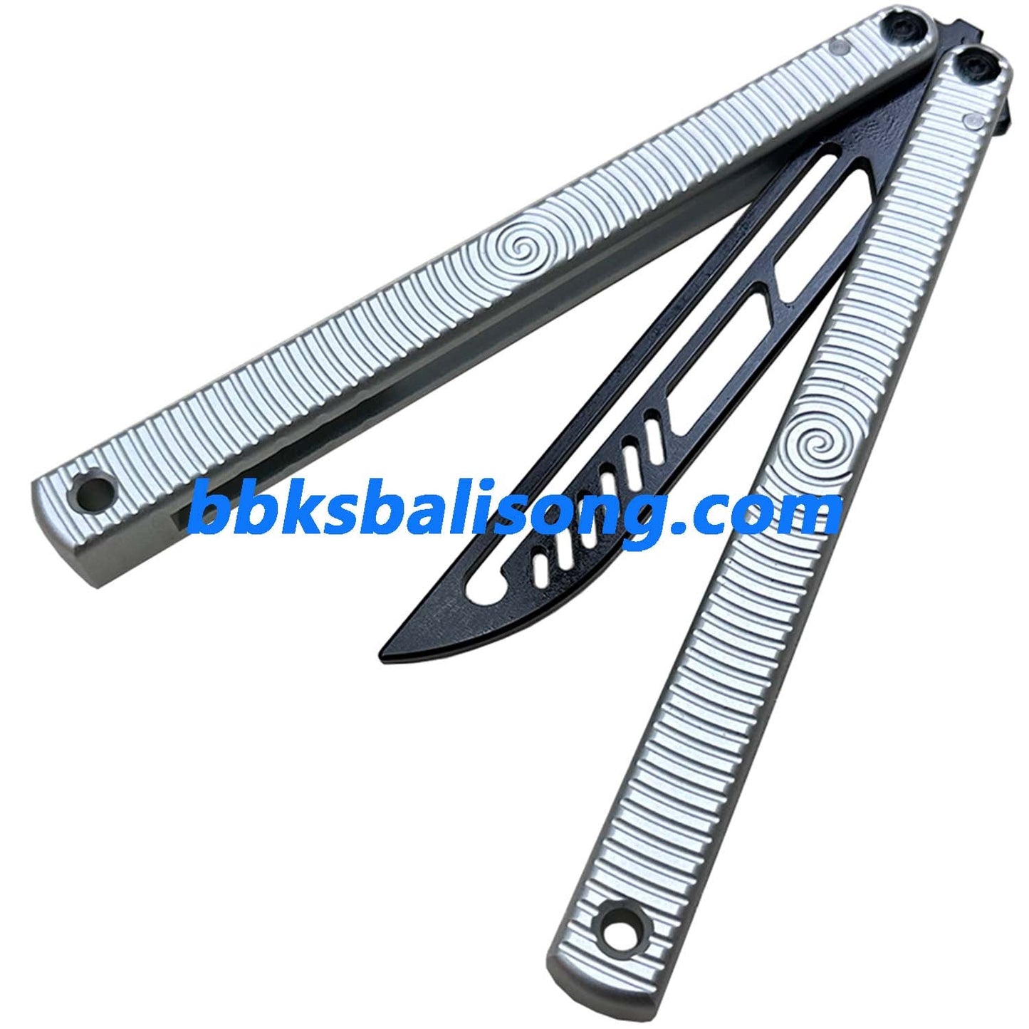 TOUCH TIMES Spiral Kraken V2.5 Balisong Clone 6061 Aluminum Speed Channel handle