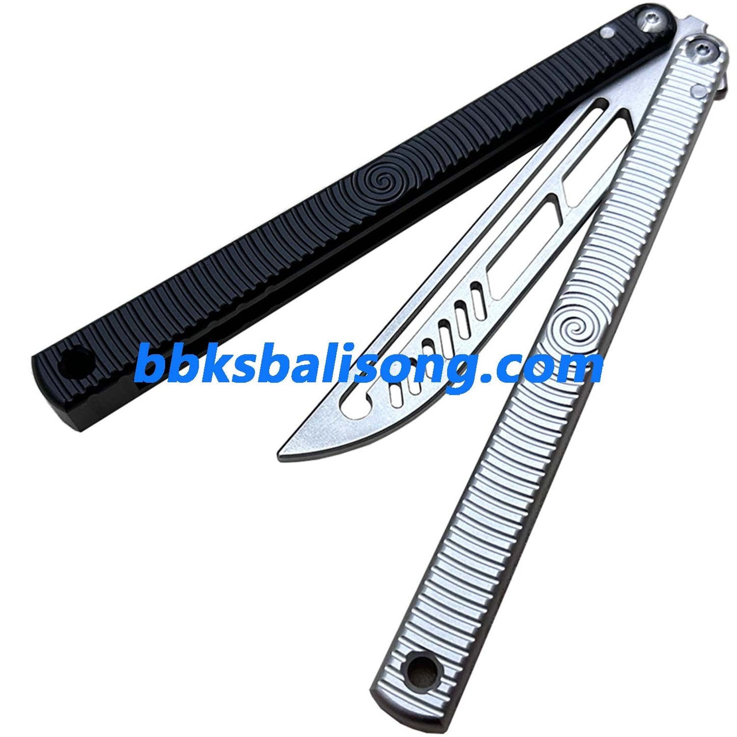 TOUCH TIMES Spiral Kraken V2.5 Balisong Clone 6061 Aluminum Speed Channel handle