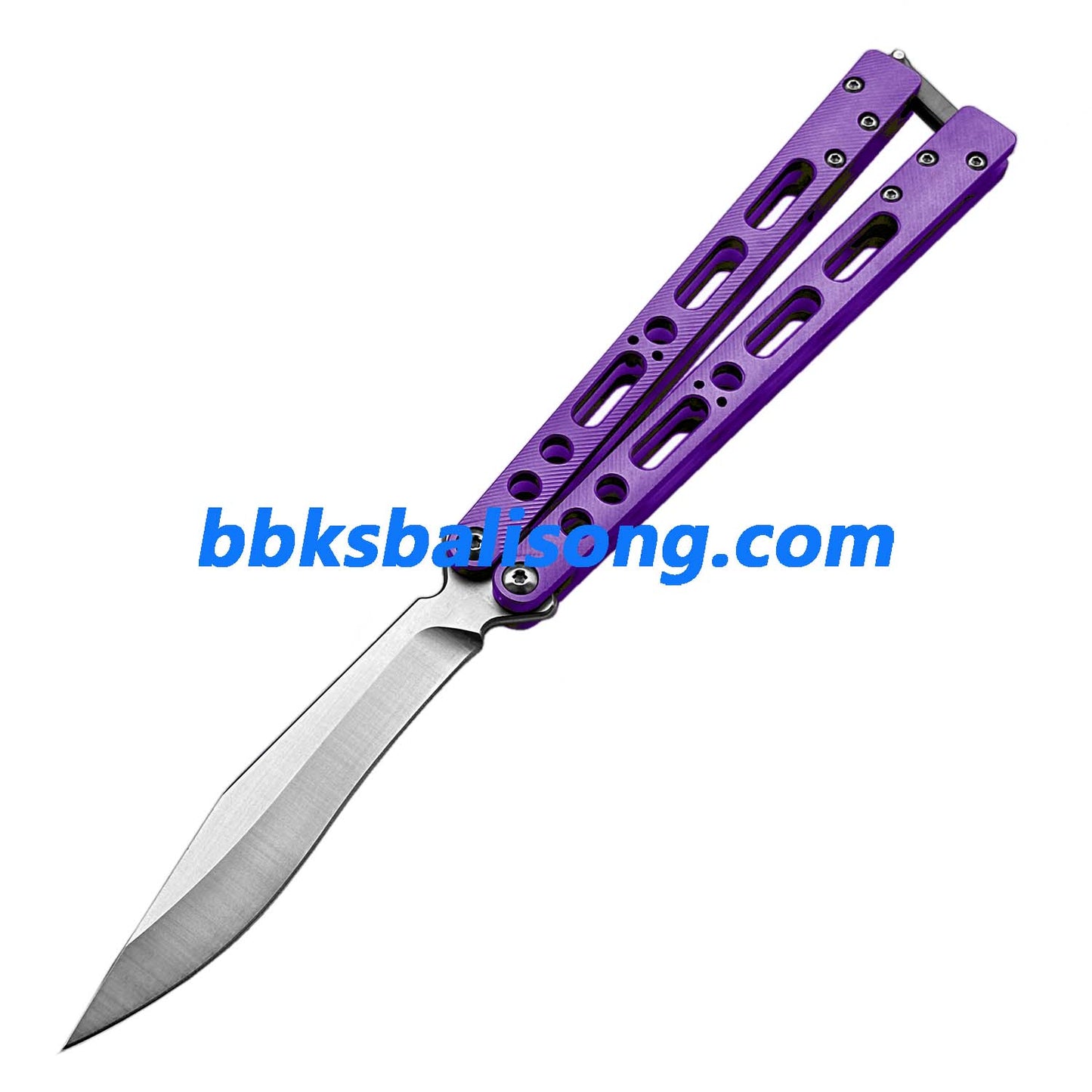 TheOne EX-10 Balisong Clone Titanium Sandwich Handle
