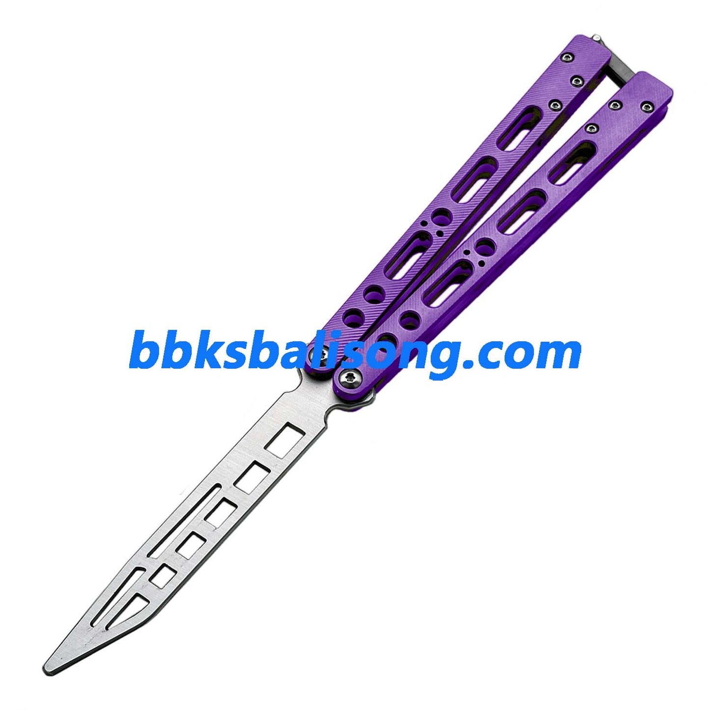 TheOne EX-10 Balisong Clone Titanium Sandwich Handle