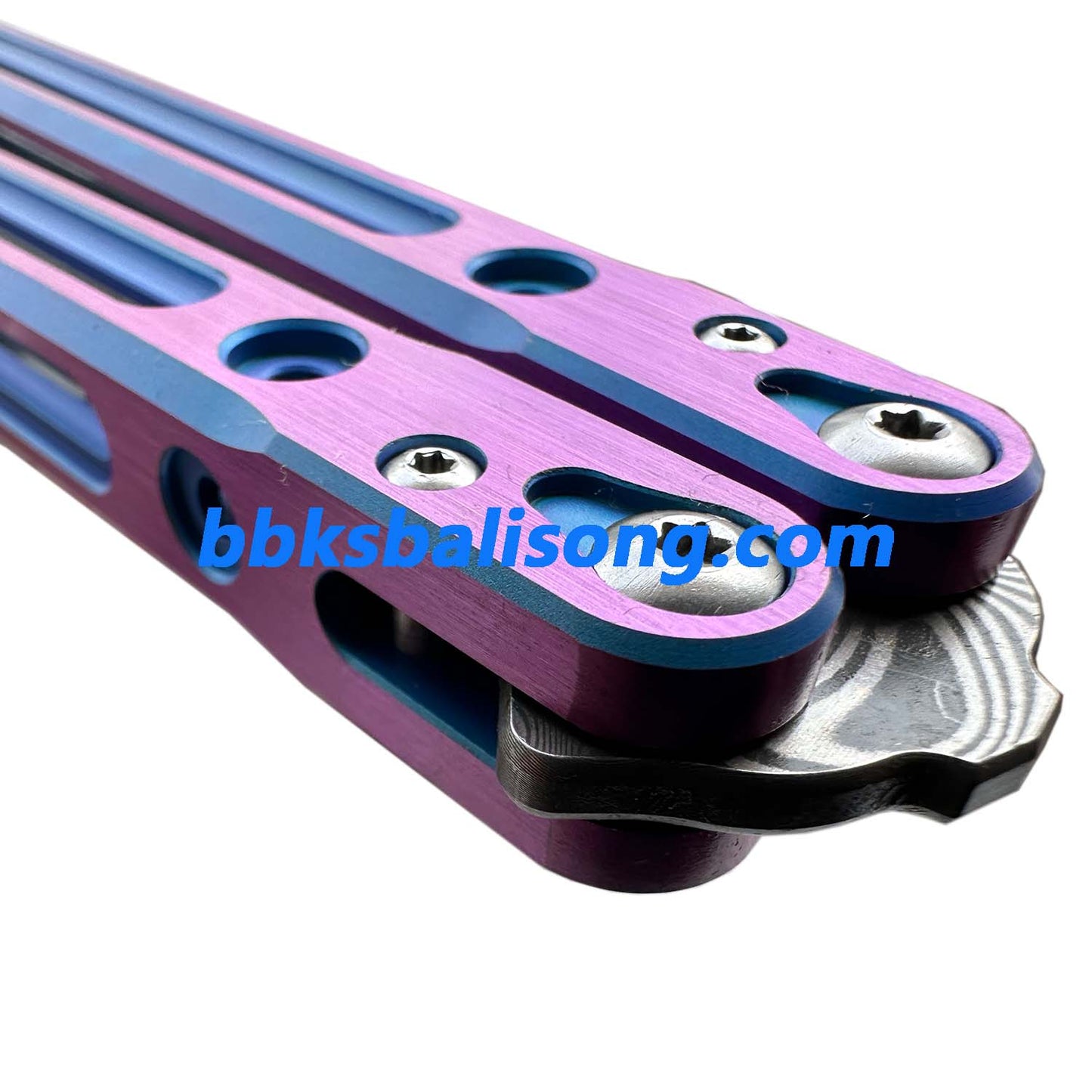 Theone Arctic Fox Balisong Titanium Handle Original Design