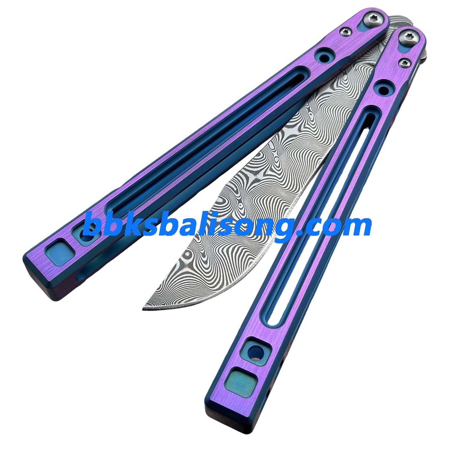 Theone Arctic Fox Balisong Titanium Handle Original Design