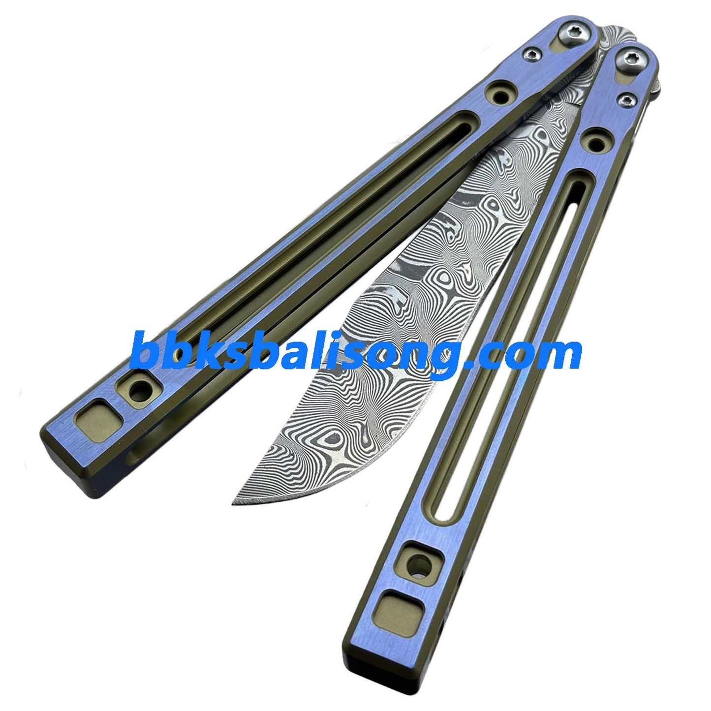 Theone Arctic Fox Balisong Titanium Handle Original Design