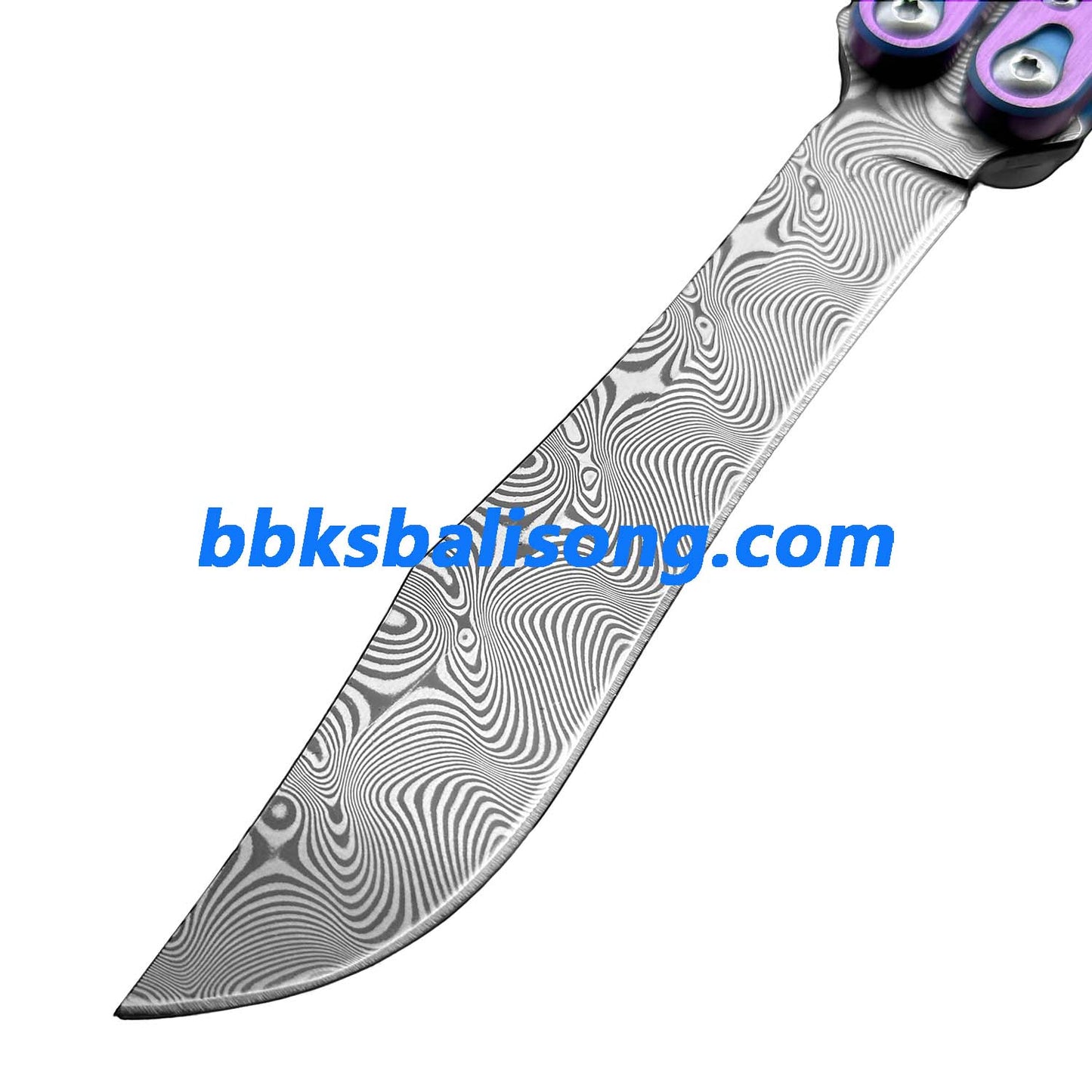 Theone Arctic Fox Balisong Titanium Handle Original Design