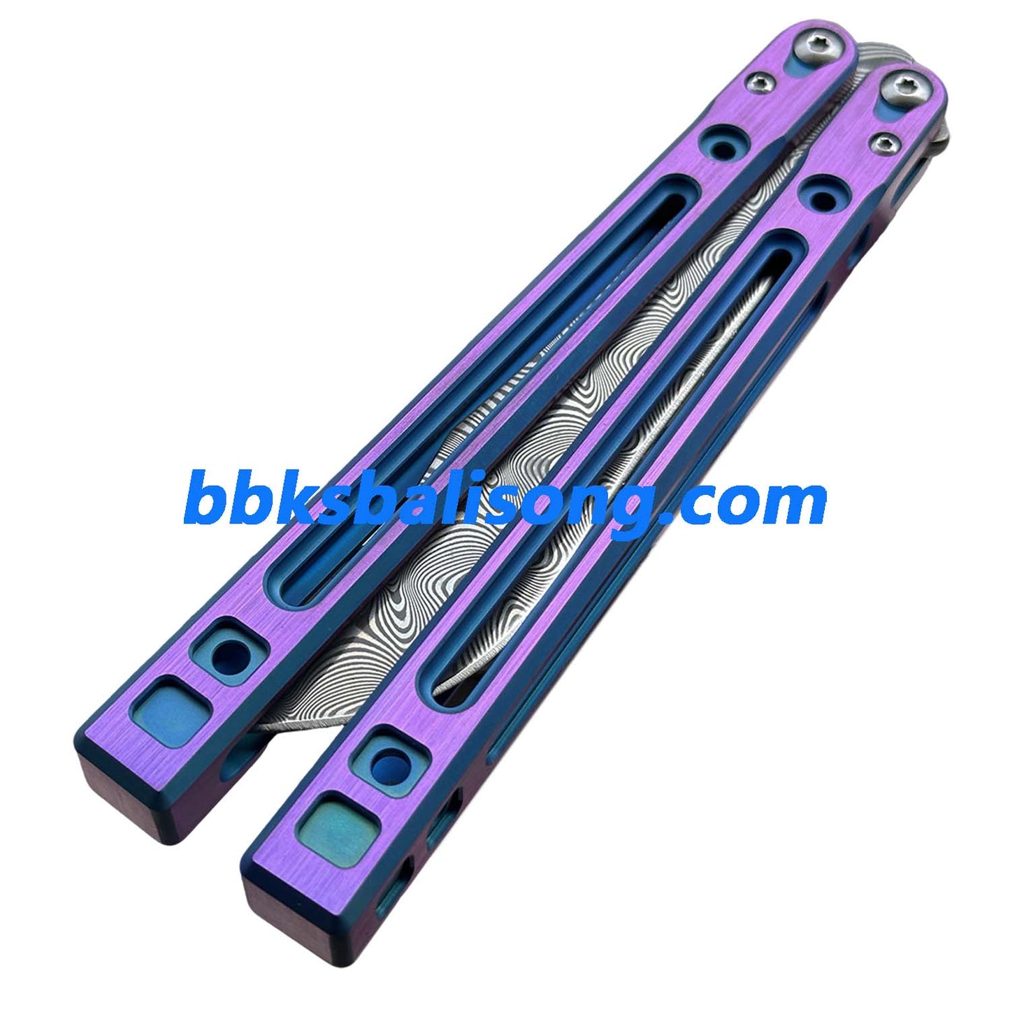 Theone Arctic Fox Balisong Titanium Handle Original Design