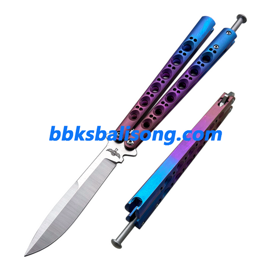 Theone Benchmade BM42 Balisong Clone Titanium Handle