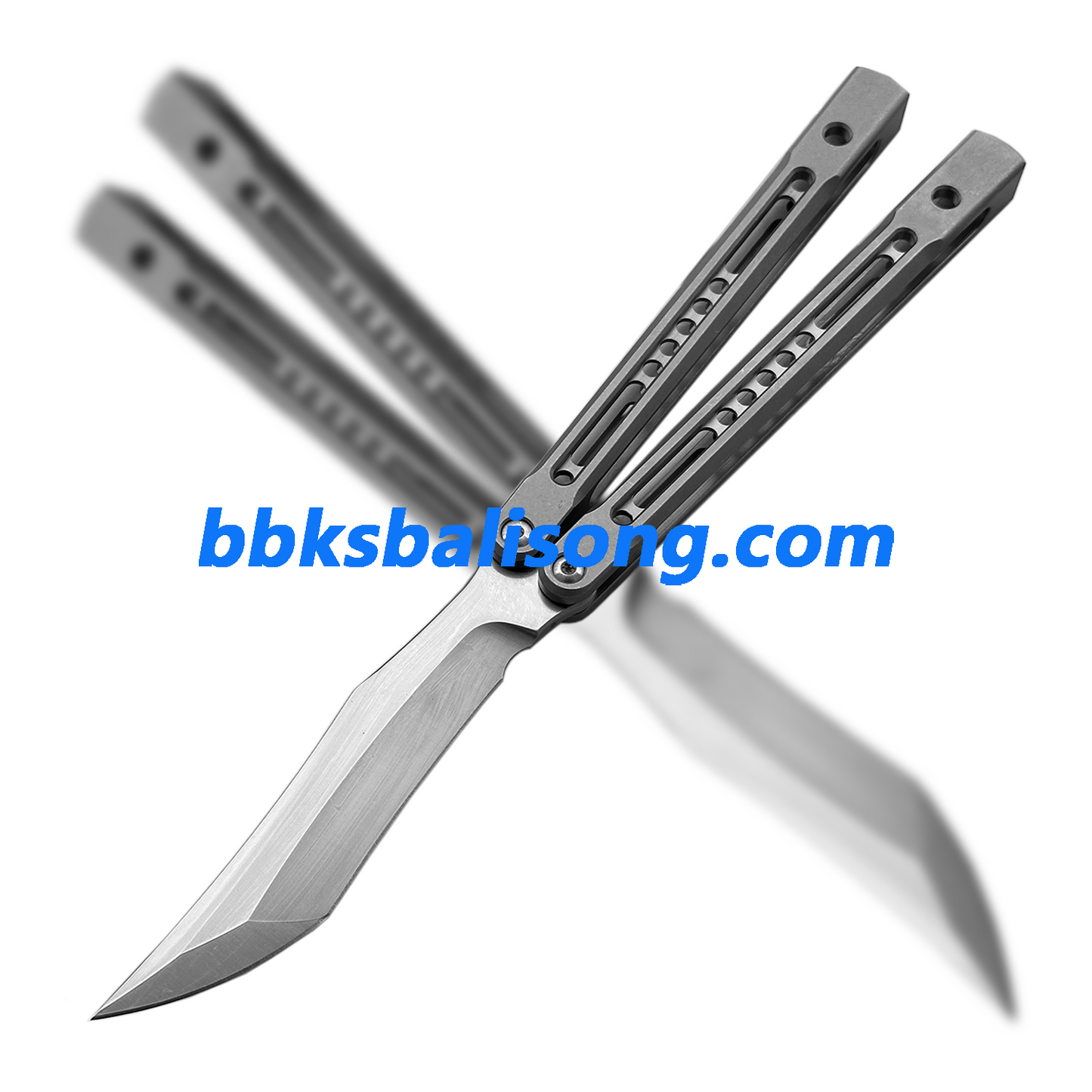 Theone Monarch V2 Balisong Clone Titanium Handle