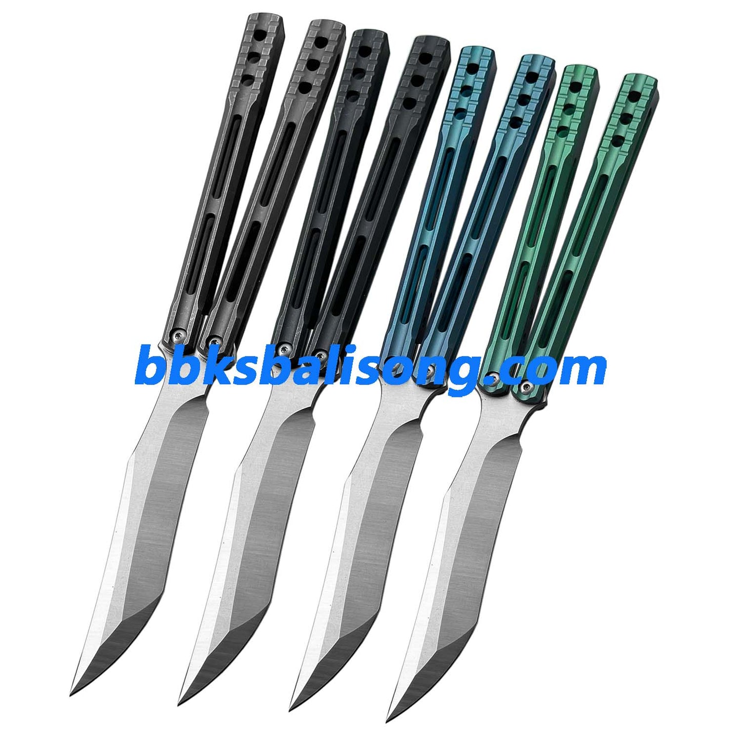 Theone Orca Balisong Clone Titanium Handle
