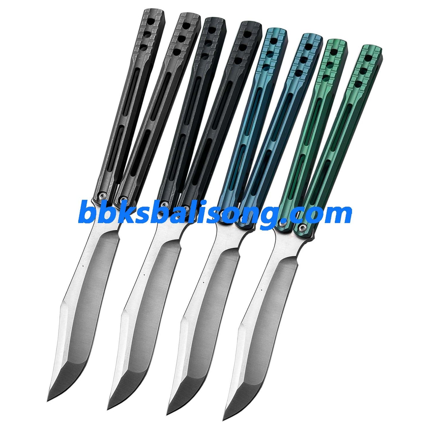 Theone Orca Balisong Clone Titanium Handle