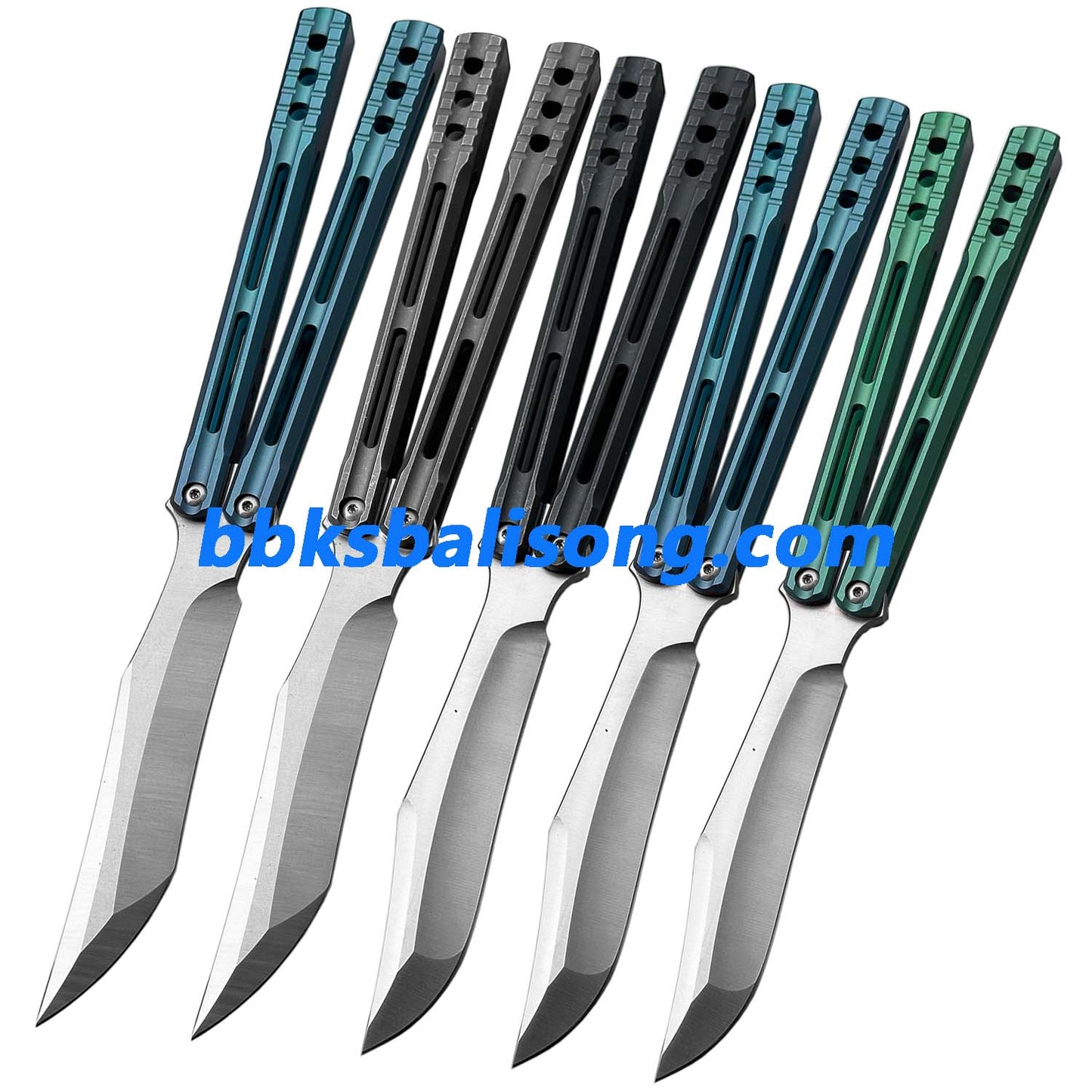 Theone Orca Balisong Clone Titanium Handle